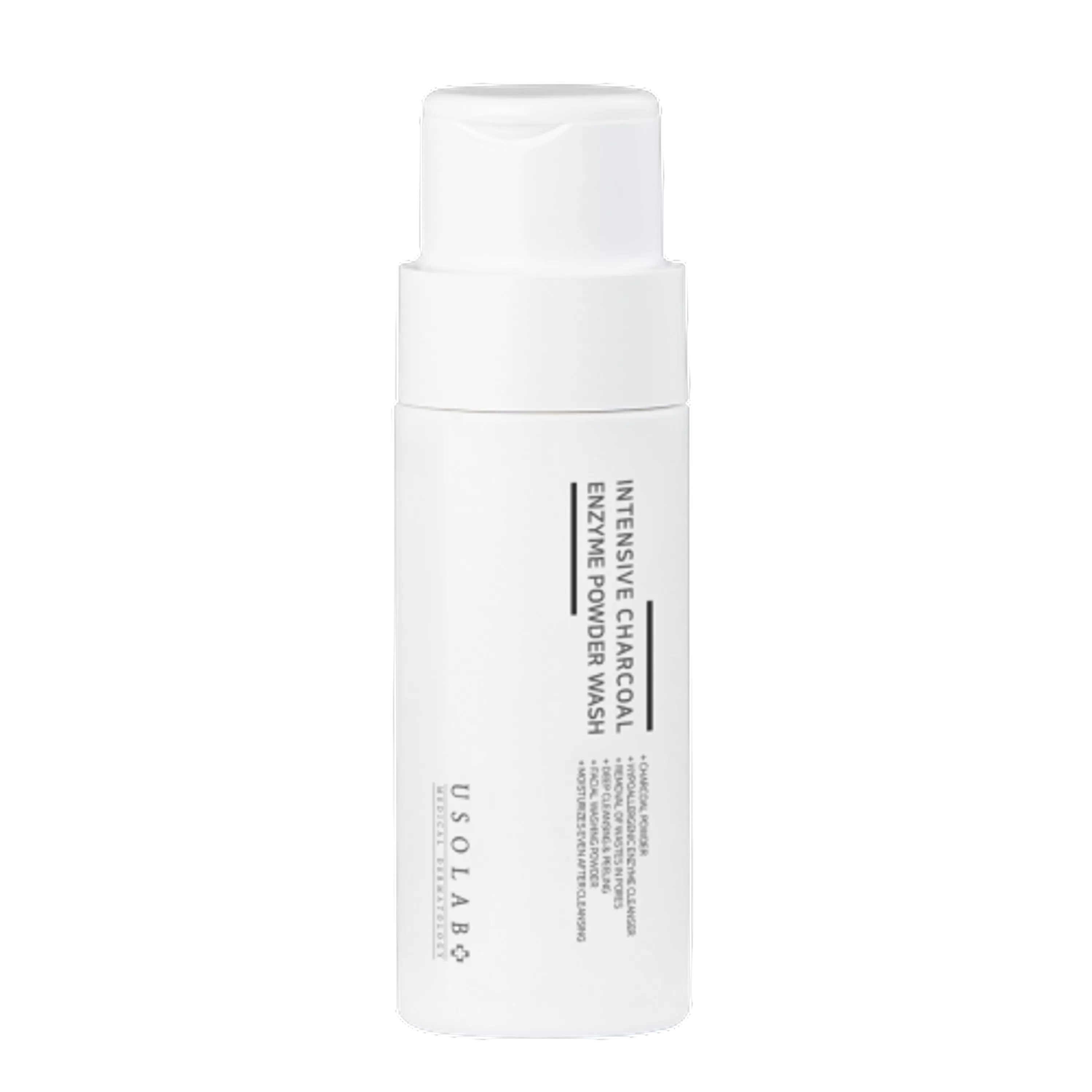 Ензимна пудра для жирної та проблемної шкіри з вугіллям USOLAB INTENSIVE CHARCOAL ENZYME POWDER WASH 50 G