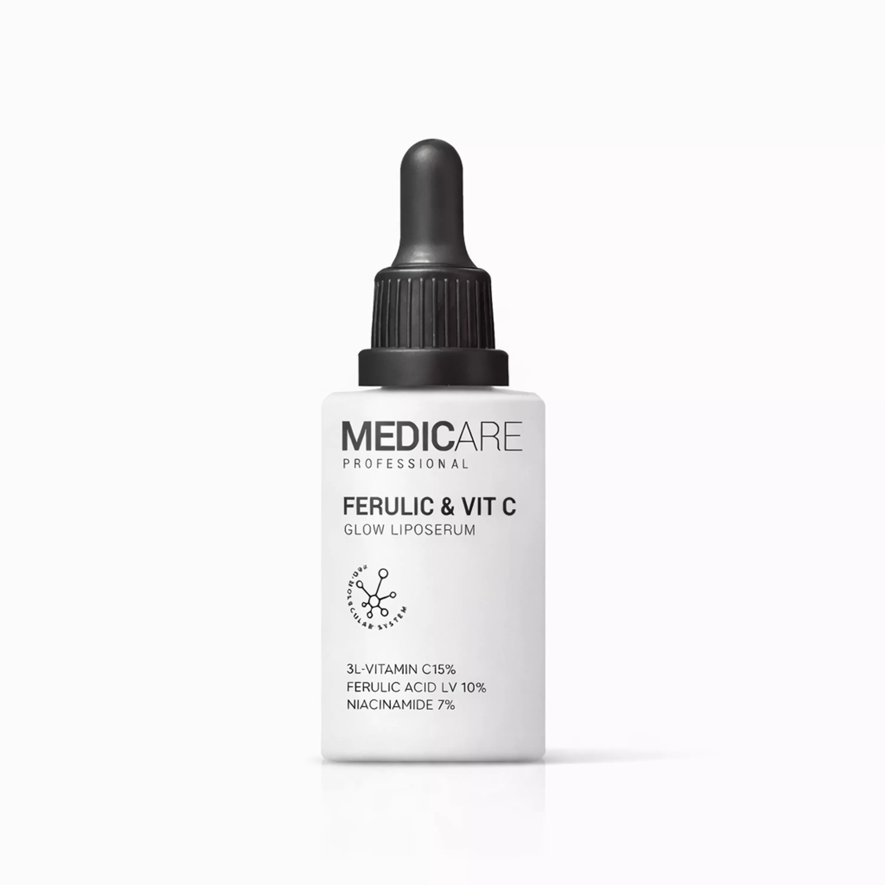 Антиоксидантна освітлювача протизапальна сироватка Medicare Ferulic & Vit C Glow Liposerum, 30 ml