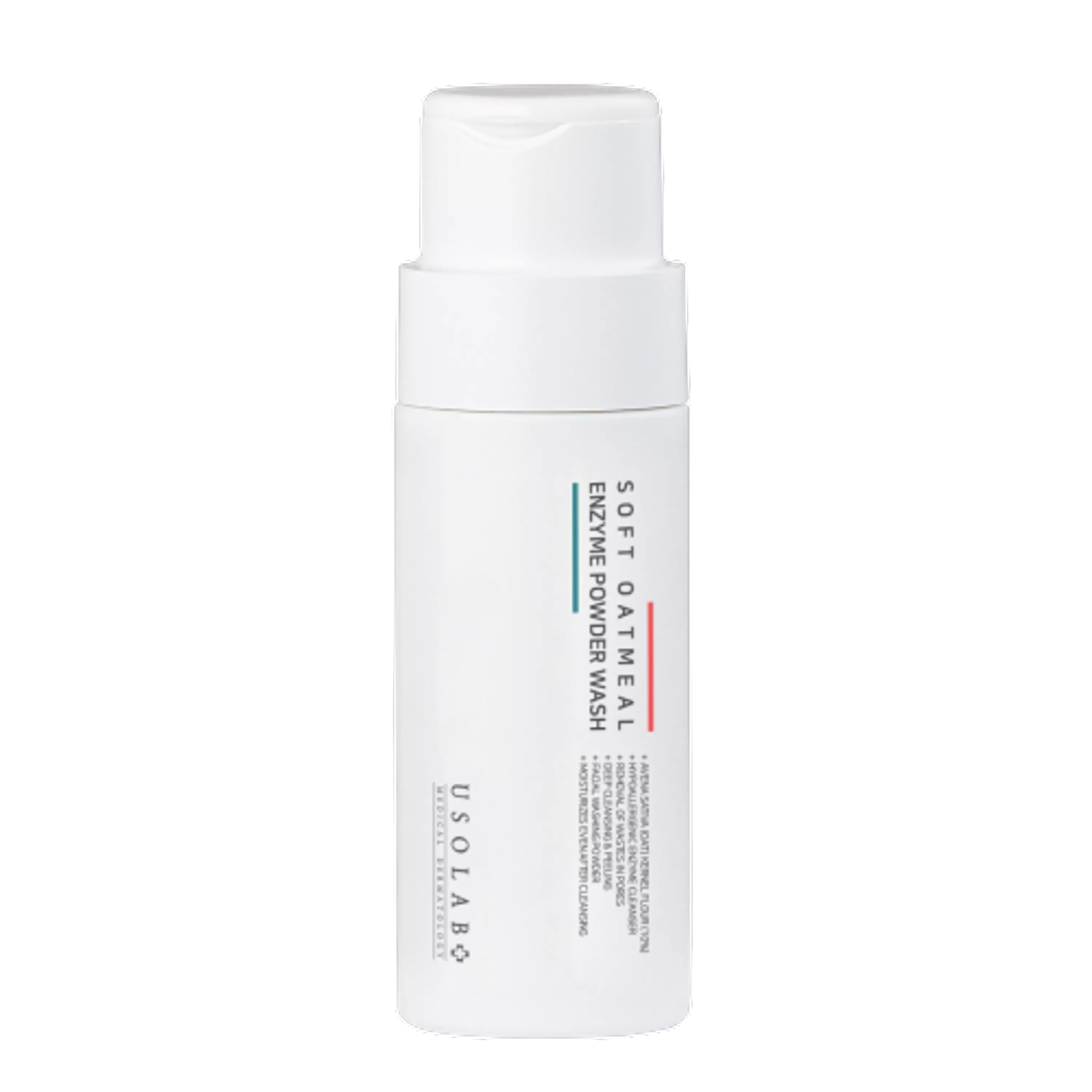 Делікатна ензимна пудра USOLAB SOFT OATMEAL ENZYME POWDER WASH 50G