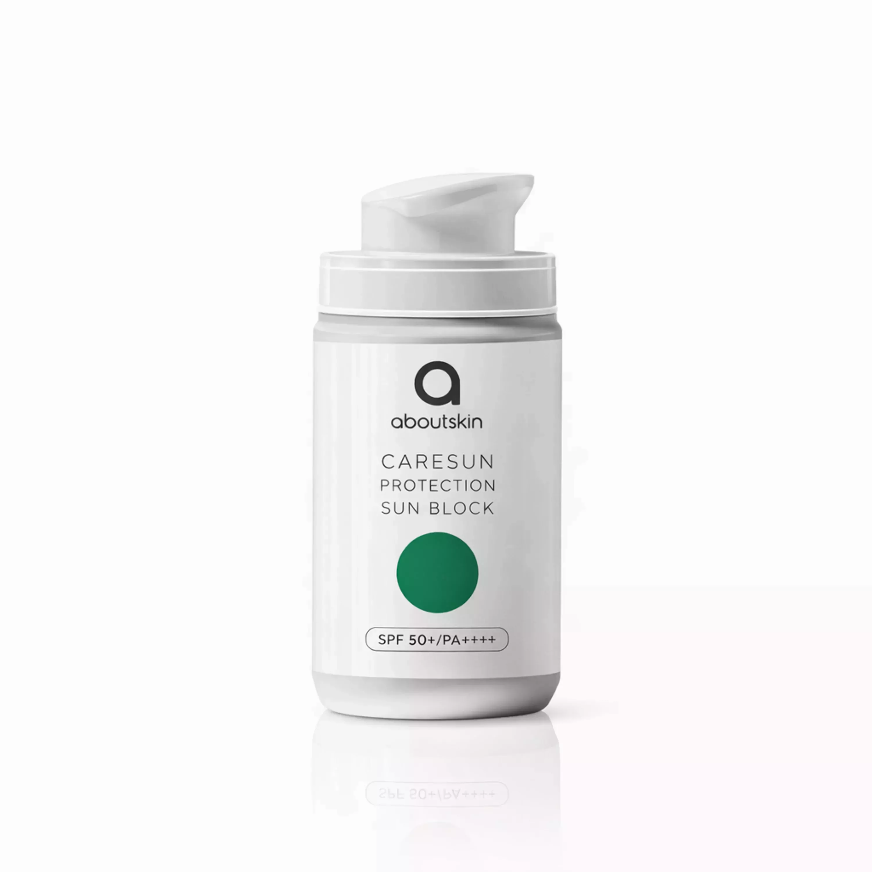 Матуючий та протизапальний сонцезахисний крем ABOUT SKIN Caresun Probiotic Matify Sun Block SPF50+/PA++++, 30 мл