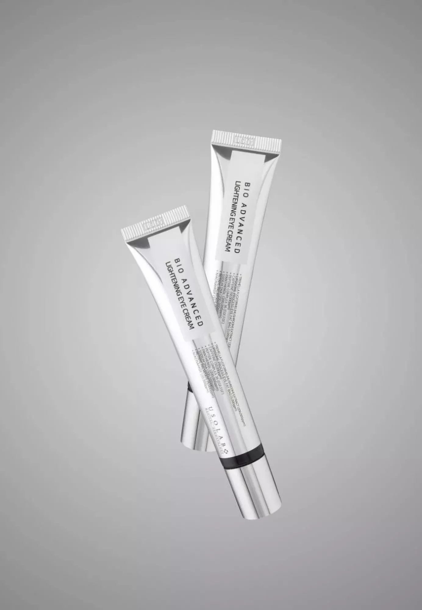 Крем під очі з роллером проти темних кіл, набряків та зморшок USOLAB Bio Advanced Lightening Eye Cream 25 ml  