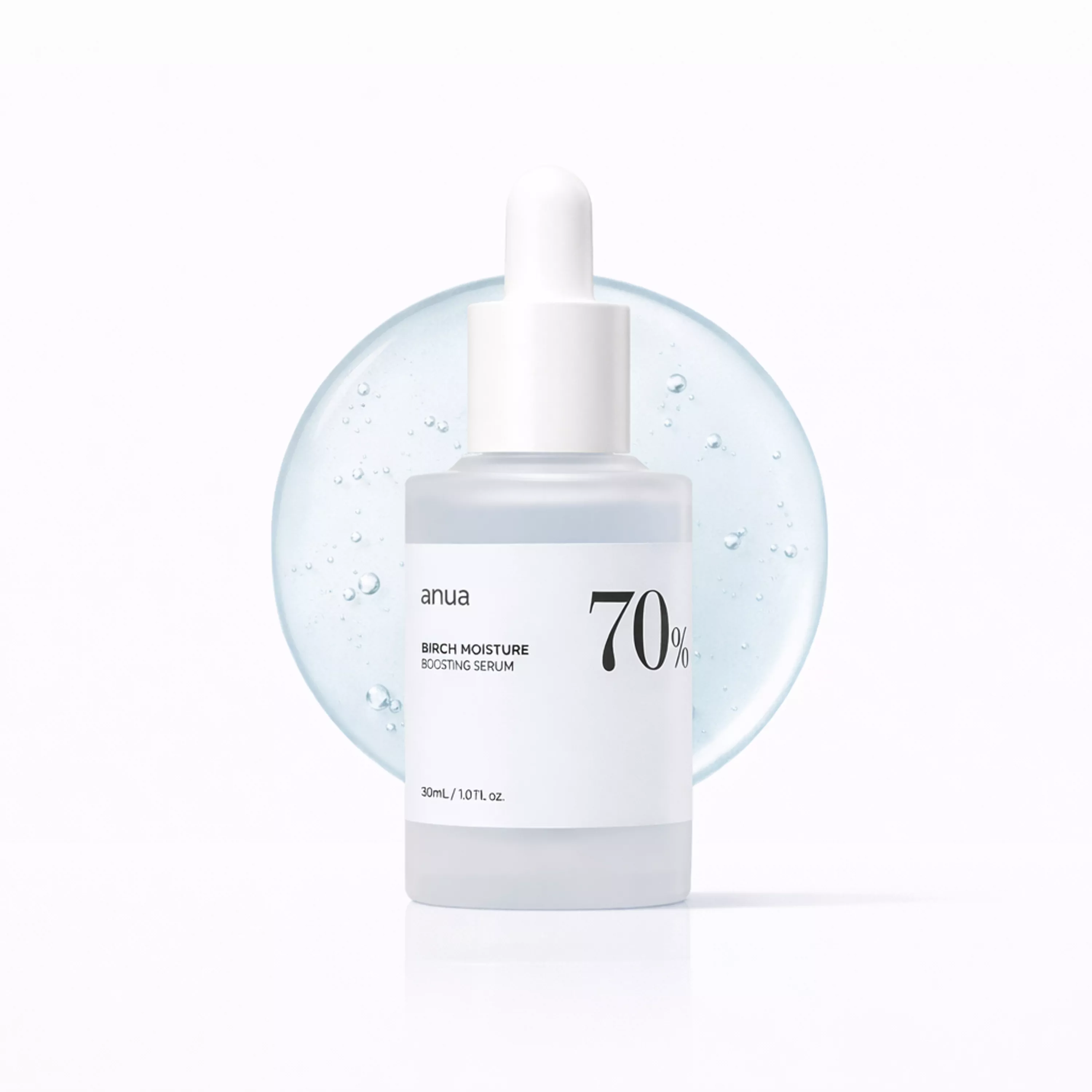 Зволожуюча сироватка для обличчя з березовою водою ANUA Birch Moisture Boosting Serum, 30 ml 