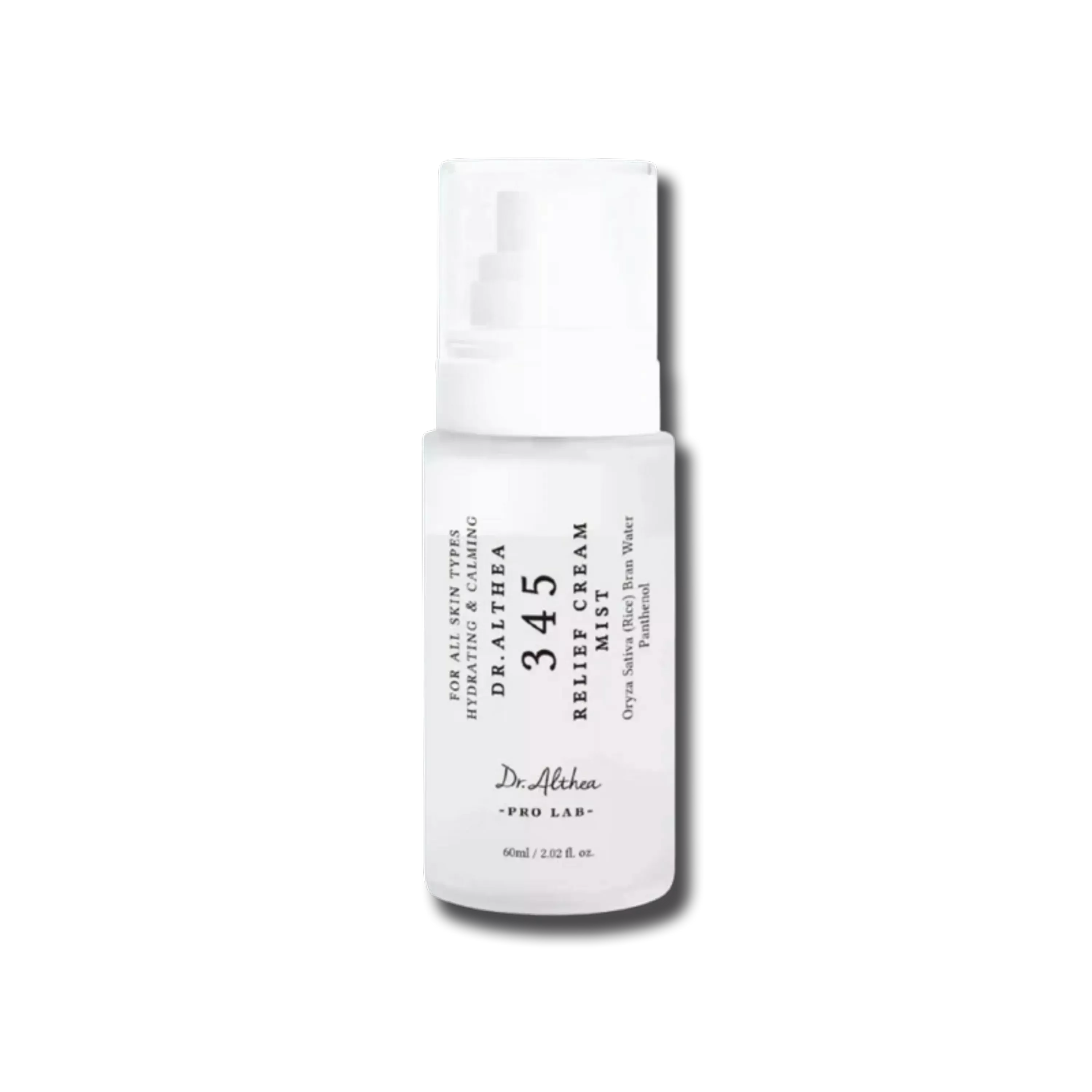 Двофазний крем-міст для зволоження та заспокоєння шкіри Dr.Althea 345 Relief Cream Mist, 60 ml
