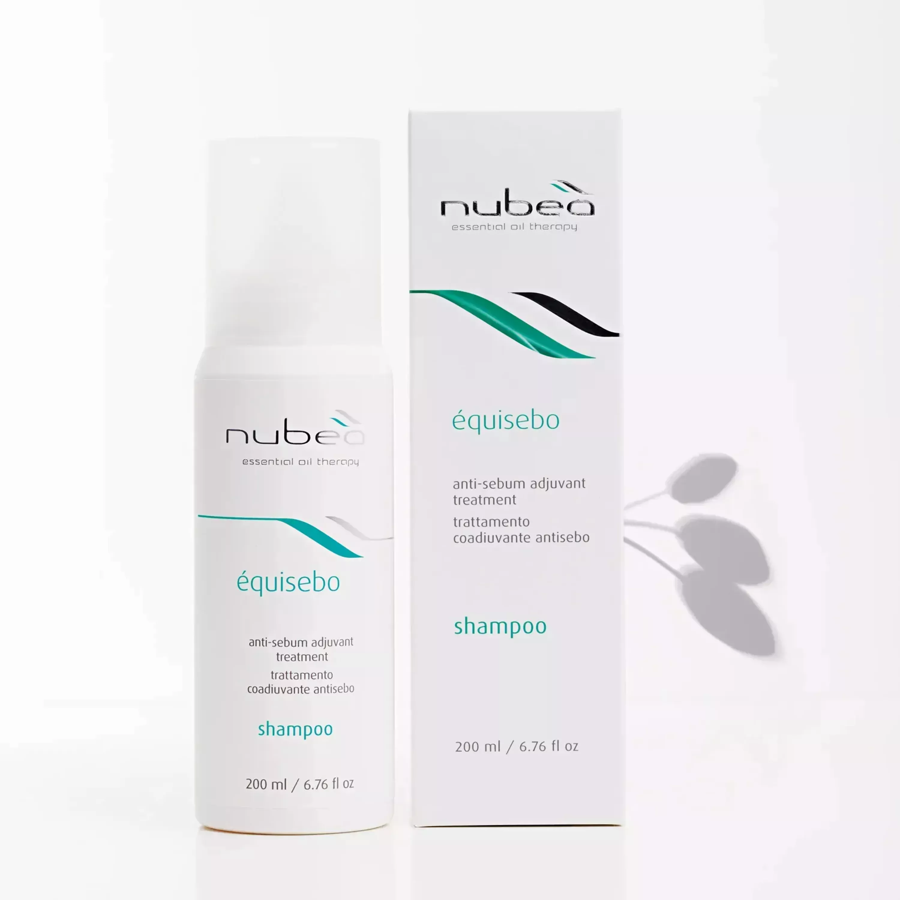 Шампунь для жирної шкіри голови Nubea Equisebo, 200 мл