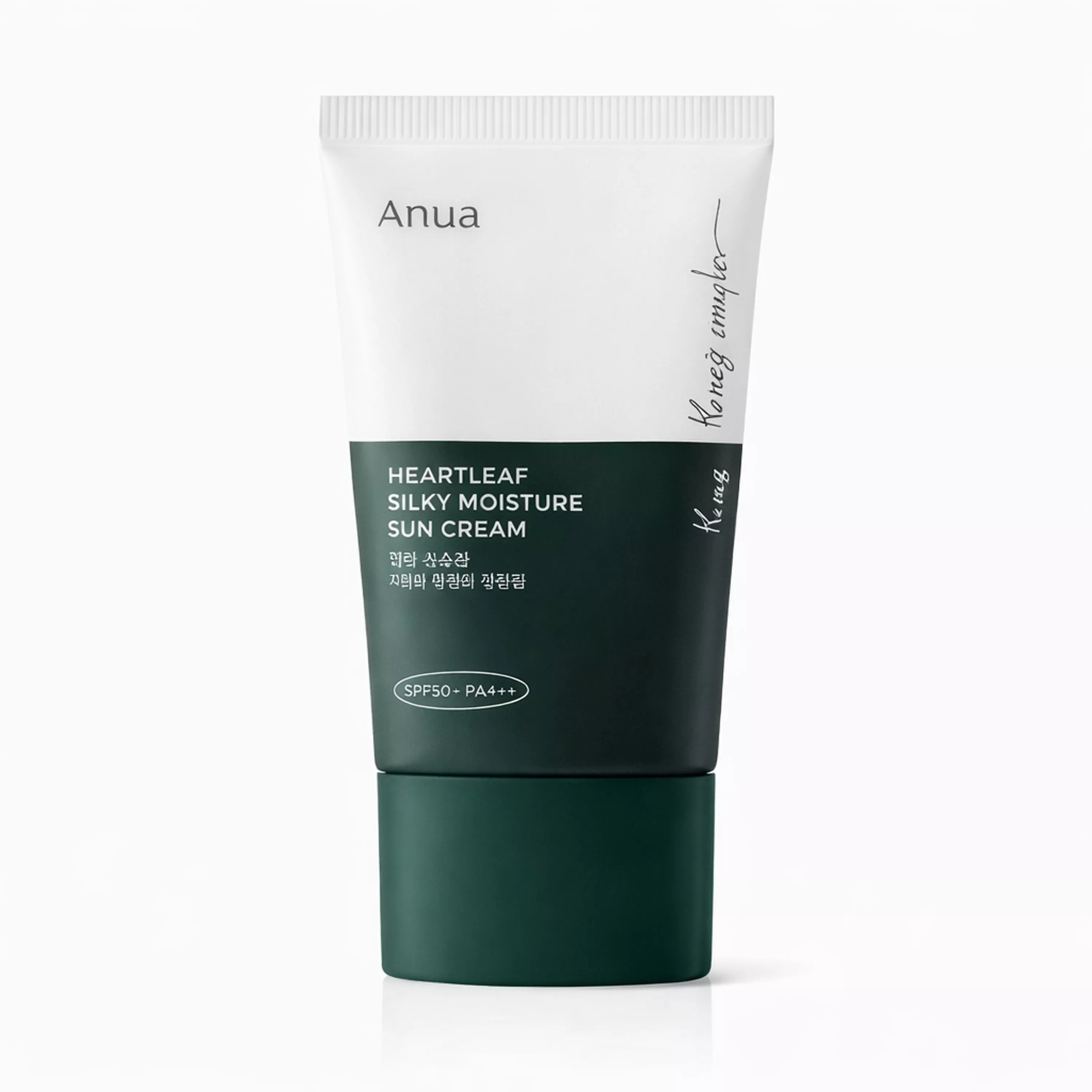 Зволожувальний сонцезахисний крем Anua Heartleaf Silky Moisture Sun Cream, 50 ml