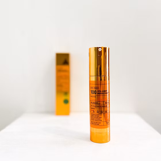 Бустер-сироватка з мікроголками та вітаміном С VT Cosmetics Vita-light Reedle Shot 100, 50 ml
