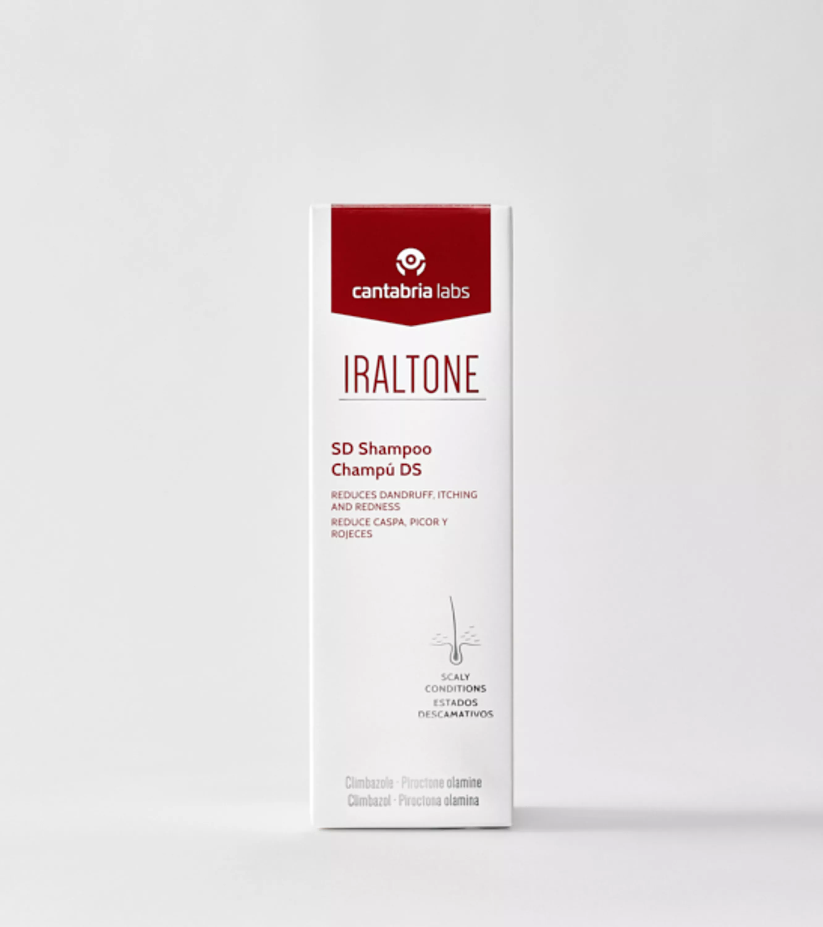 Шампунь проти лупи та себореї Cantabria Iraltone Shampoo DS, 200 ml
