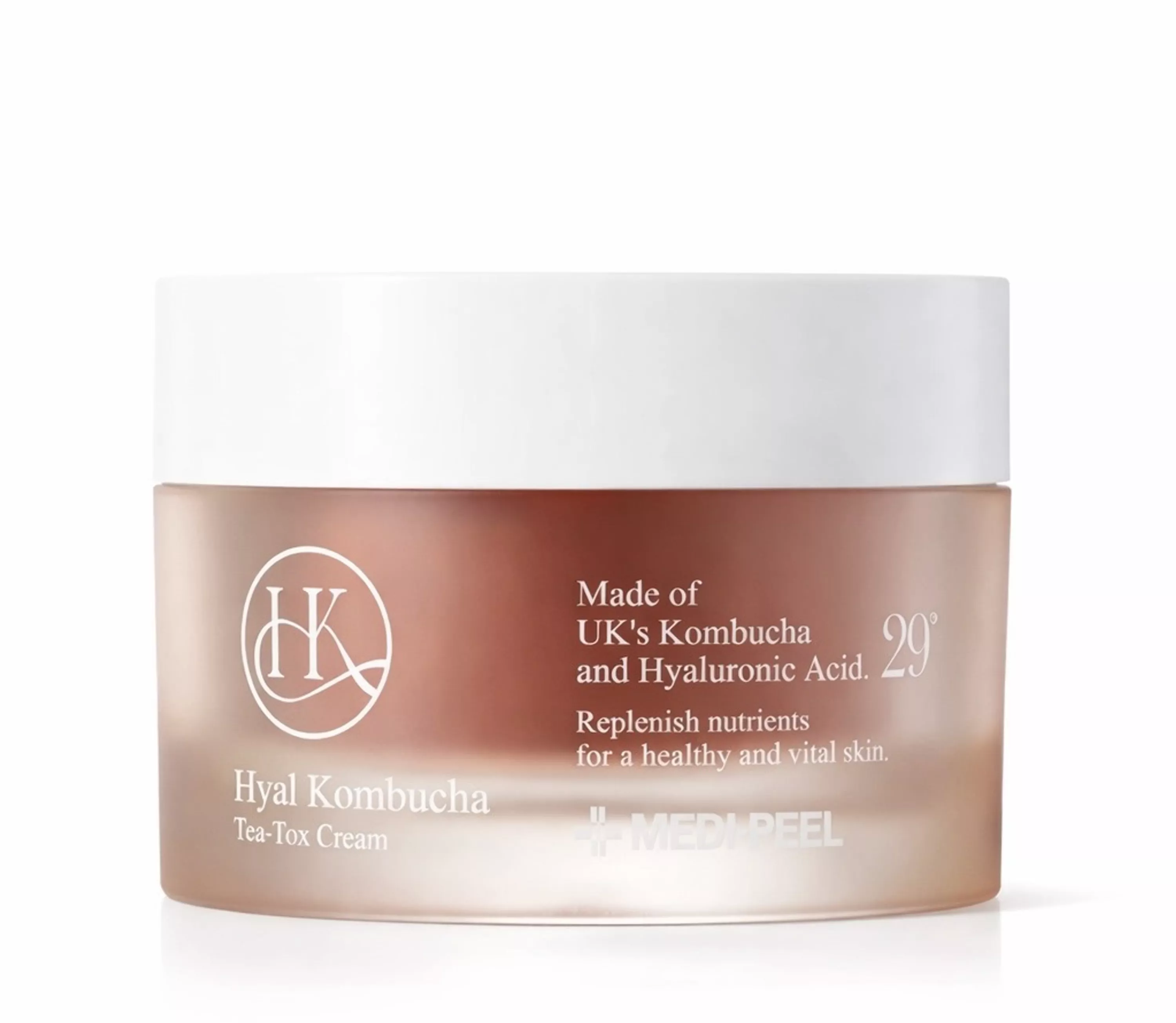 Ампульний гель-крем для обличчя з комбучою MEDI-PEEL Hyal Kombucha Tea-Tox Cream, 50 мл