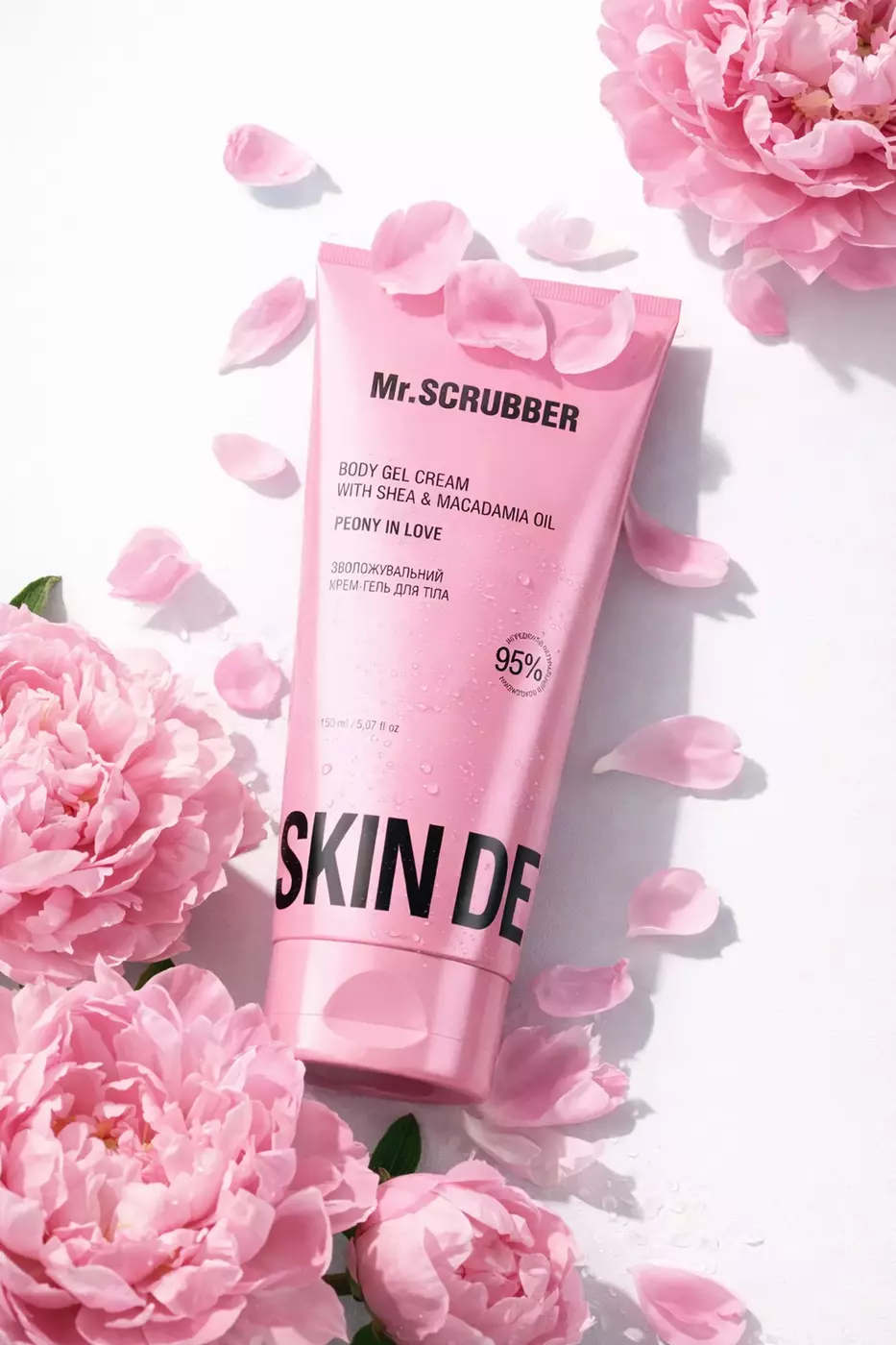 Зволожувальний крем-гель для тіла Mr.SCRUBBER Skin Delights Peony in Love, 150 ml