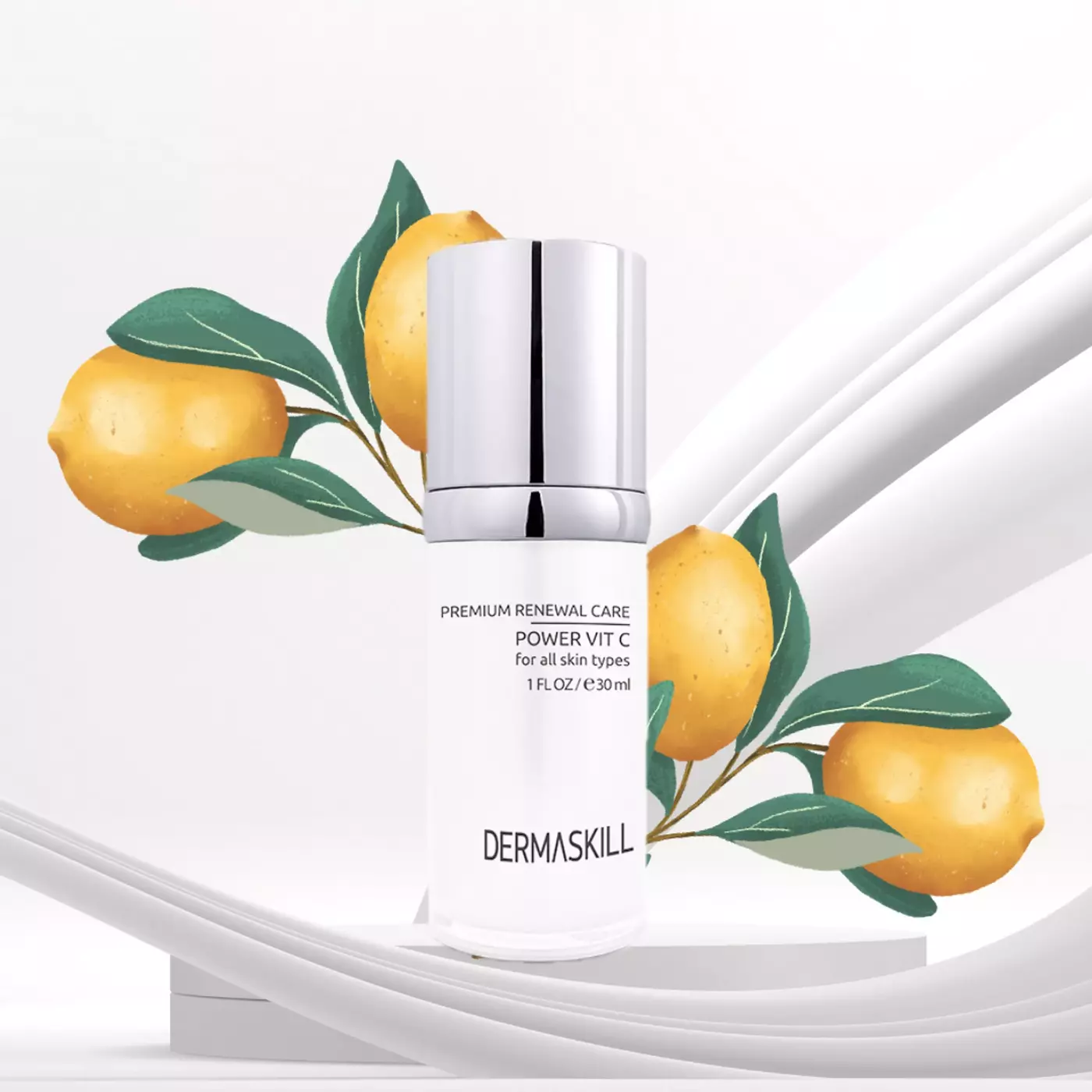 Серум з активним вітаміном С DERMASKILL Premium Renewal Care Power Vit C, 30 ml 