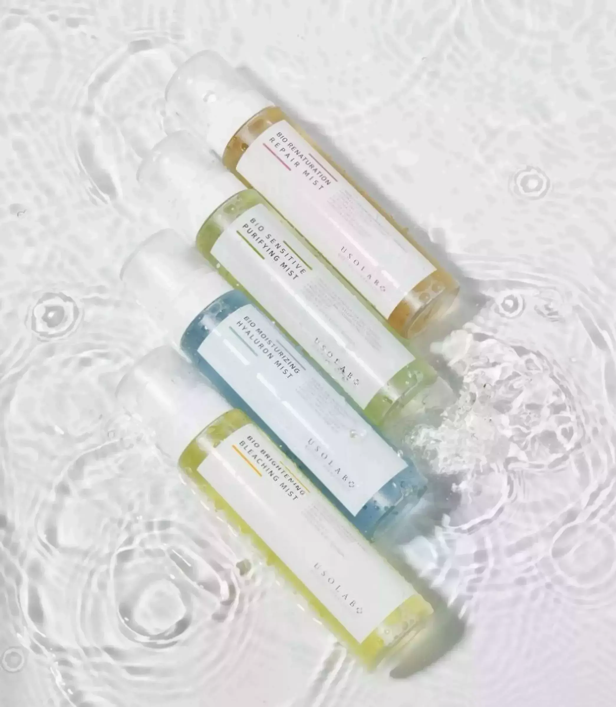 Заспокійливий, протизапальний та антибактеріальний тонер-спрей Usolab Bio Sensitive Purifying Mist, 150 ml