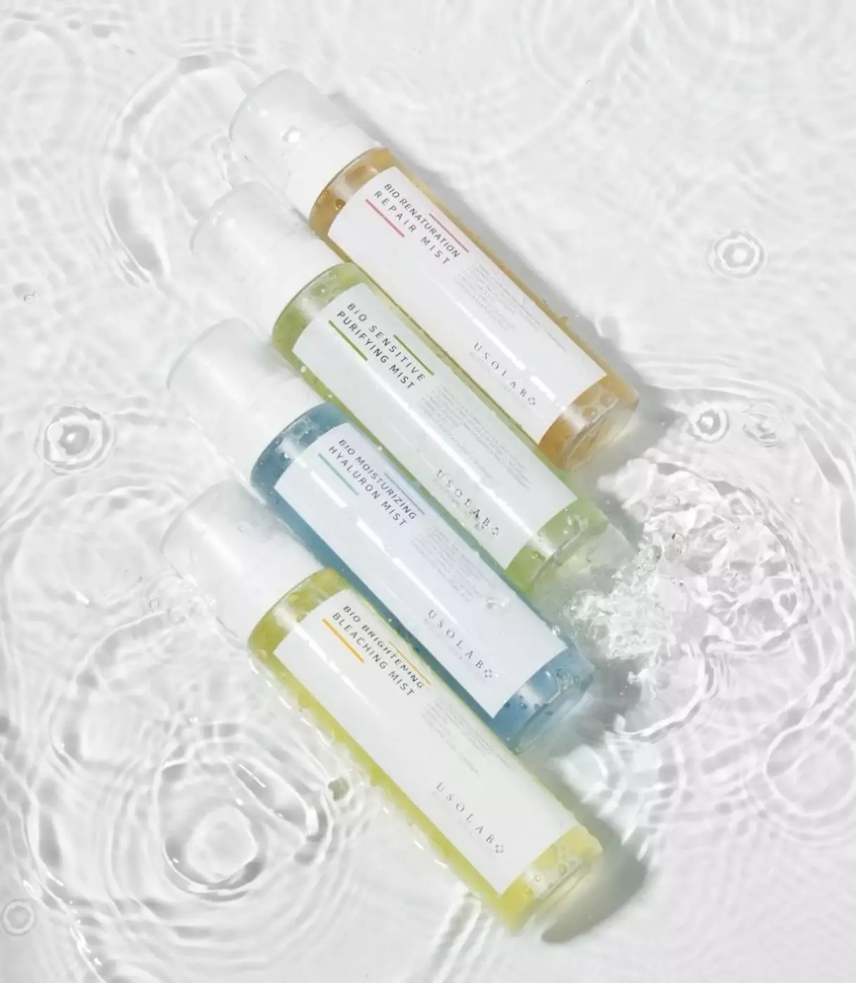 Заспокійливий, протизапальний та антибактеріальний тонер-спрей Usolab Bio Sensitive Purifying Mist, 150 ml
