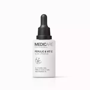 Антиоксидантна освітлювача протизапальна сироватка Medicare Ferulic & Vit C Glow Liposerum, 30 ml