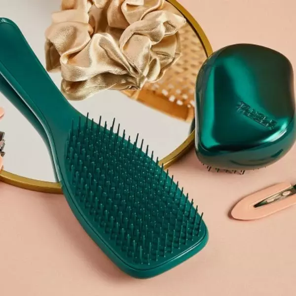 Гребінець для розчісування вологого волосся TANGLE TEEZER THE WET DETANGLER GREEN JUNGLE 