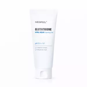 Гель для вмивання зволожувальний Medi-Peel Glutathione Hyal Aqua Foaming Gel Cleanser, 150 ml
