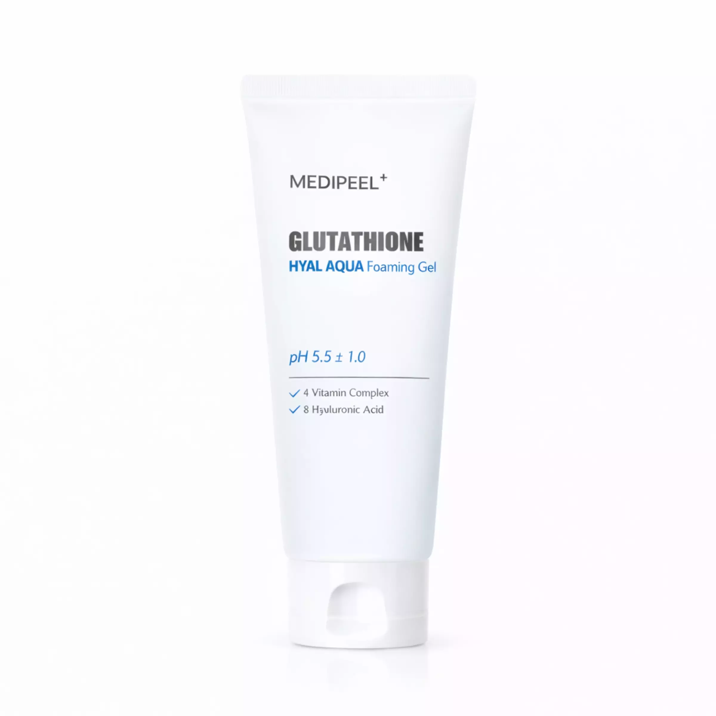 Гель для вмивання зволожувальний Medi-Peel Glutathione Hyal Aqua Foaming Gel Cleanser, 150 ml