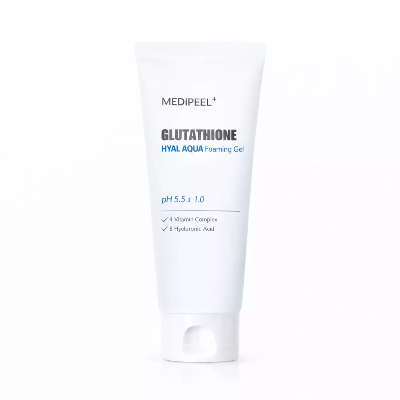 Гель для вмивання зволожувальний Medi-Peel Glutathione Hyal Aqua Foaming Gel Cleanser, 150 ml