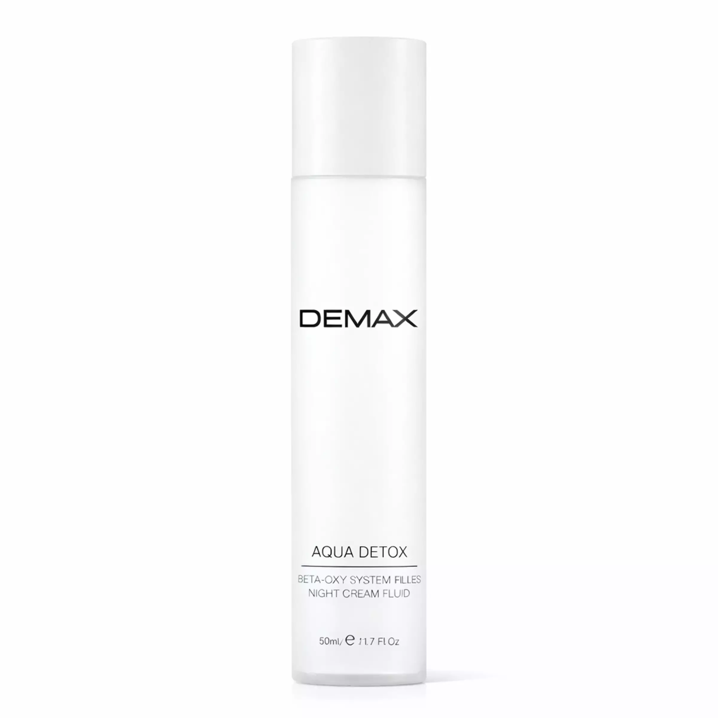 Нічний флюїд «Аква детокс» для жирної, комбінованої та проблемної шкіри обличчя, Demax Aqua Detox Regenerate Night Fluid, 50 ml 
