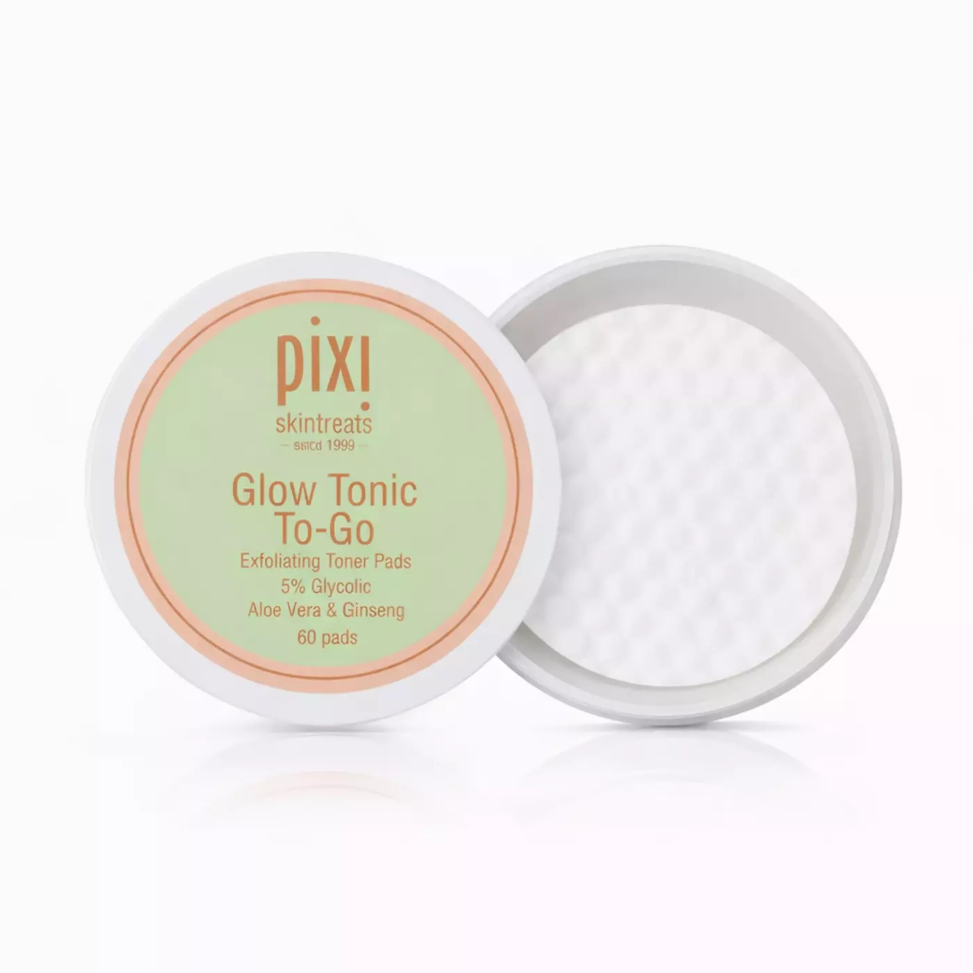 Пілінг-диски з 5% гліколевої кислоти PIXI Glow Toniс To-Go, 60 шт. 