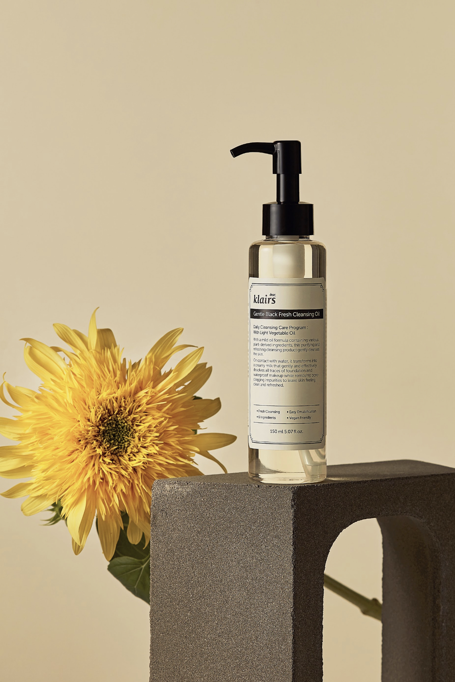 Гідрофільна олія для всіх типів шкіри DEAR, KLAIRS FRESH CLEANSING OIL 
