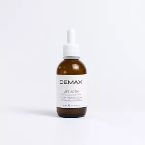 Сироватка з пептидами для зменшення проявів вікових змін DEMAX LIFT ACTIVE ULTRA FIRMING SERUM COLLAGEN & PEPTIDES, 50 ml