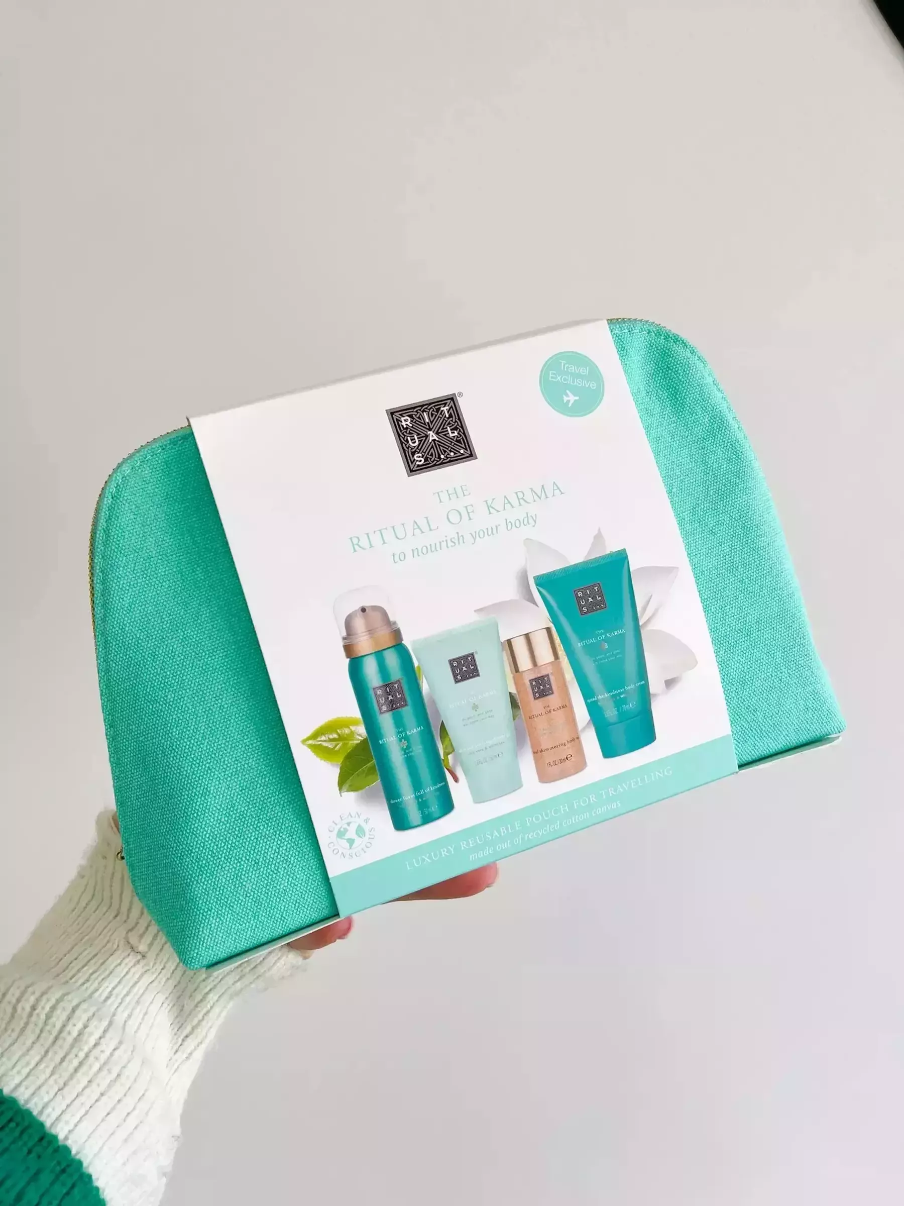 Подарунковий набір  з косметичкою RITUALS Ritual Of Karma Travel Set 