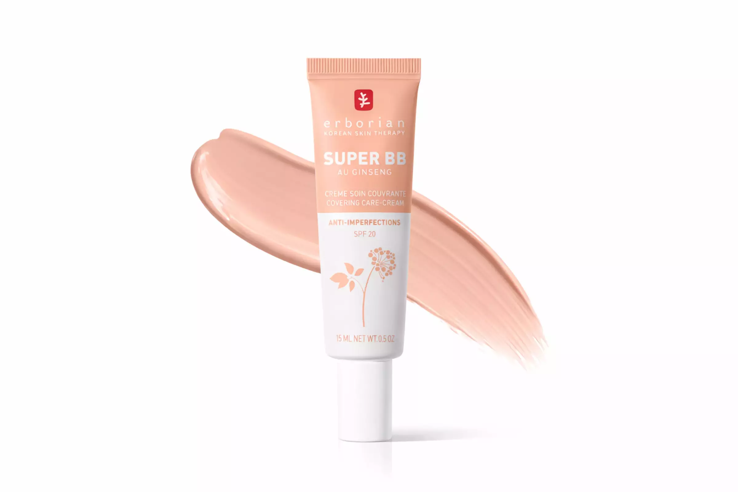 BB-крем для обличчя ERBORIAN SUPER BB 15 ml, #Clair