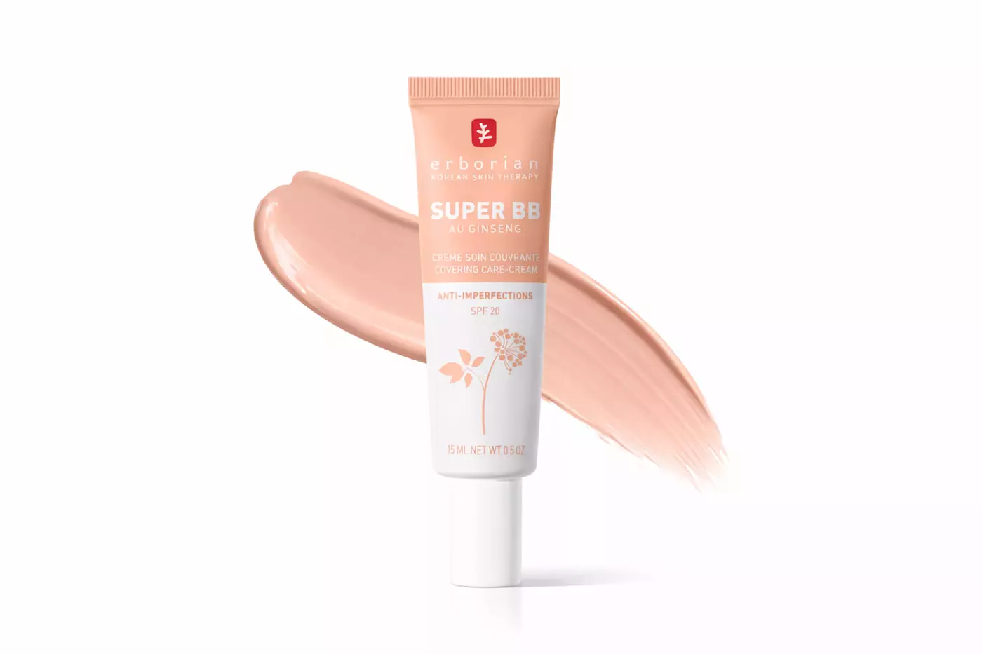 BB-крем для обличчя ERBORIAN SUPER BB 15 ml, #Clair