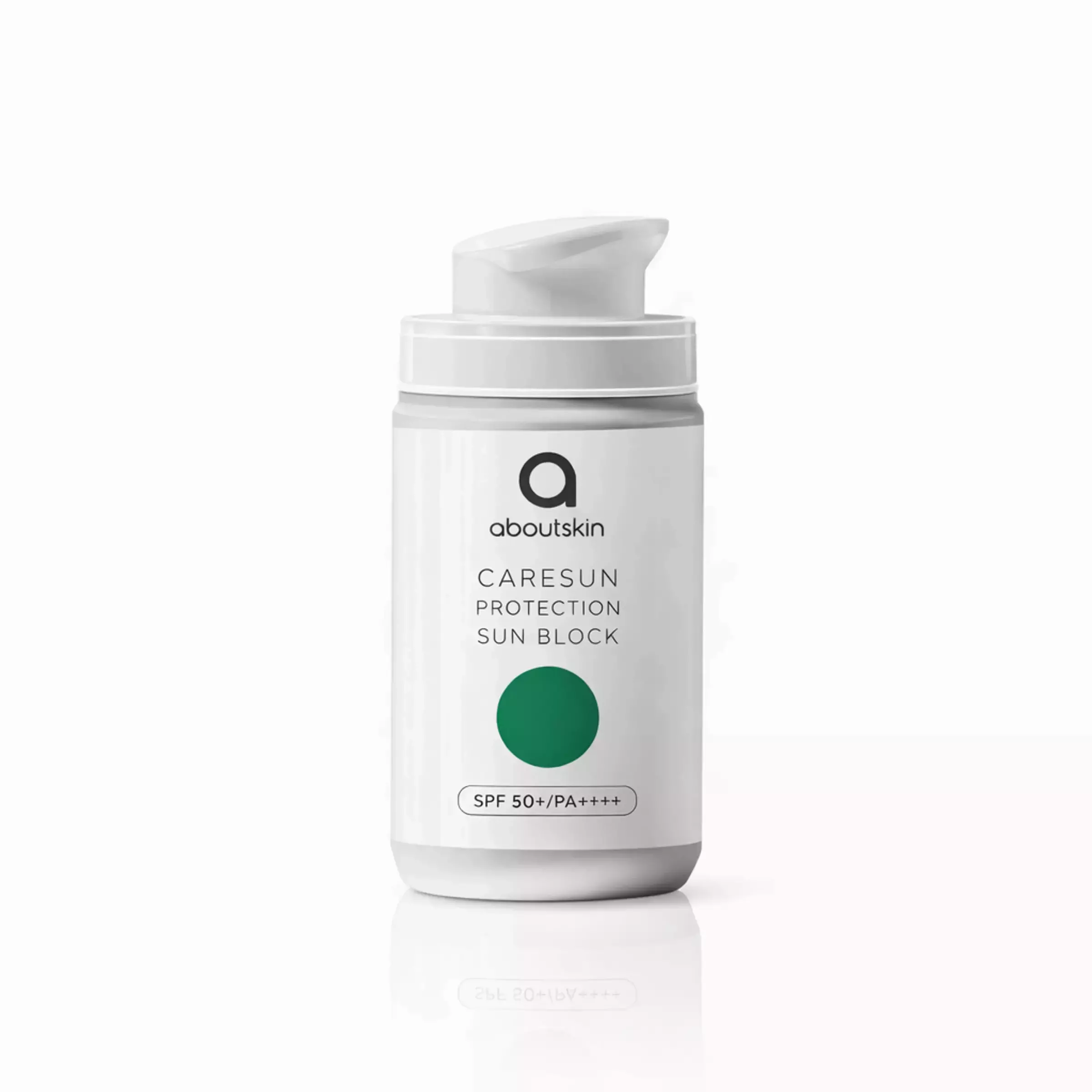 Матуючий та протизапальний сонцезахисний крем ABOUT SKIN Caresun Probiotic Matify Sun Block SPF50+/PA++++, 30 мл