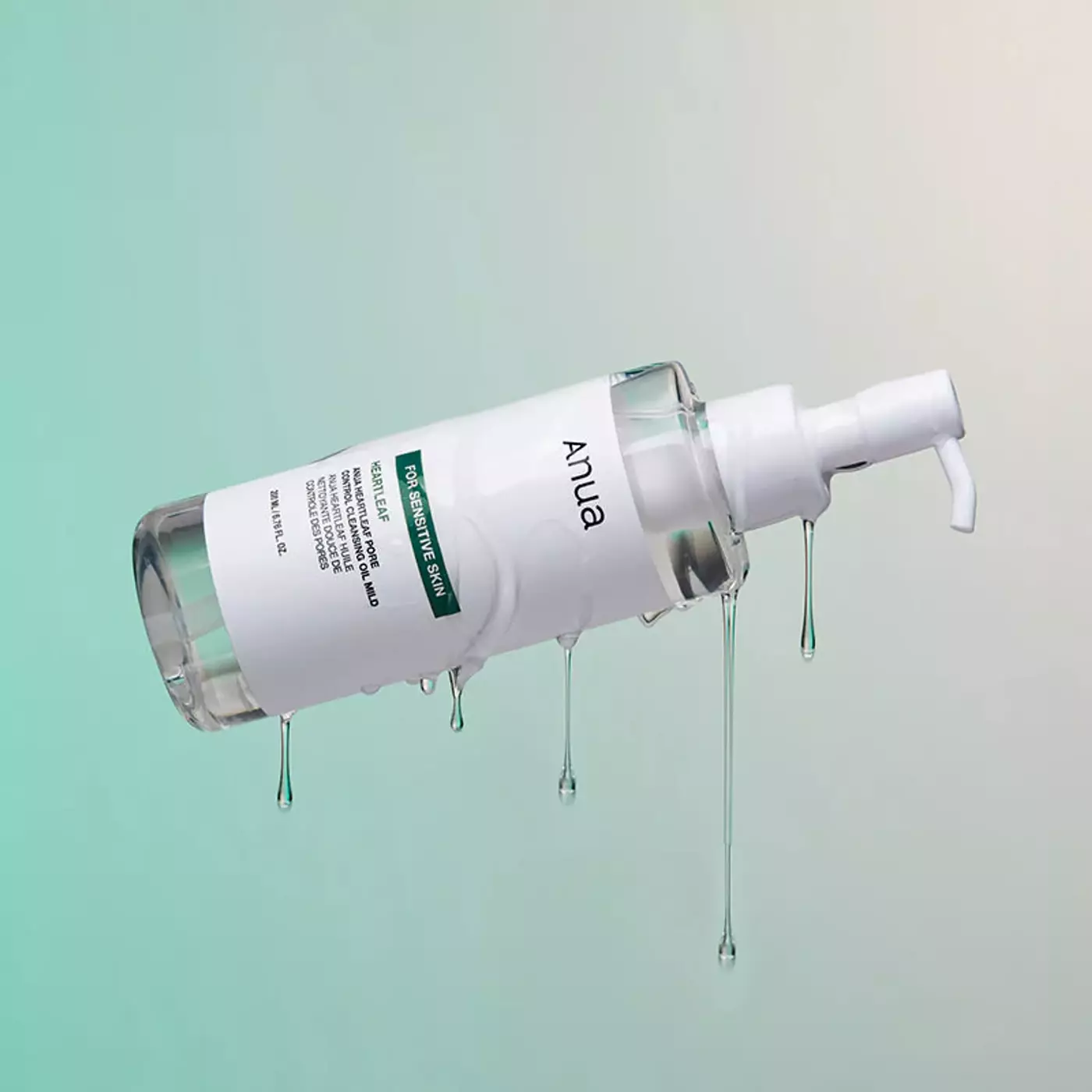 Некомедогенна гідрофільна олія для чутливої шкіри ANUA Heartleaf Pore Control Cleansing Oil Mild, 200 мл 