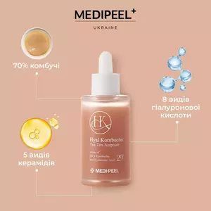 Поживна ампула з комбучею MEDI-PEEL Hyal Kombucha Tea-Tox Ampoule, 50 ml 