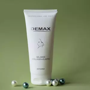 Гель-маска "Колаген+Еластін" Demax Antistress Line Gel-Mask Collagen+Elastin