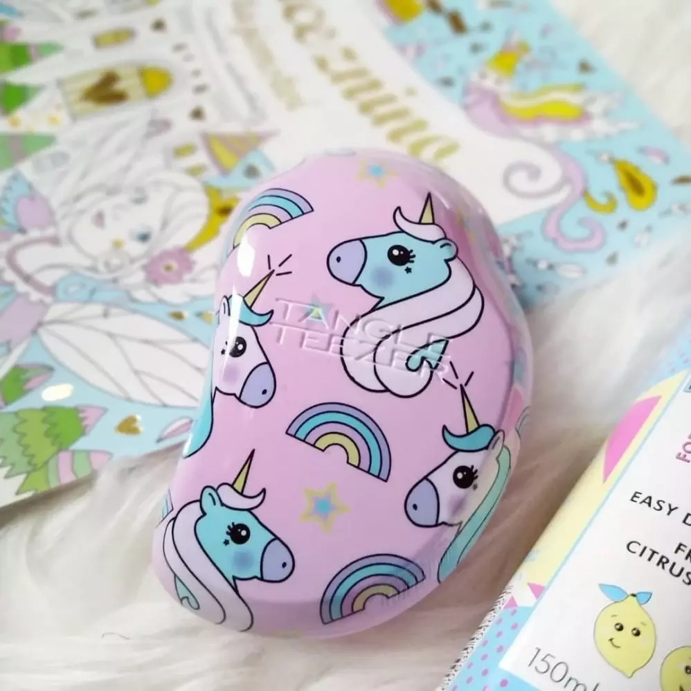 Гребінець для розчісування дитячого волосся TANGLE TEEZER THE ORIGINAL MINI CHILDREN UNICORN