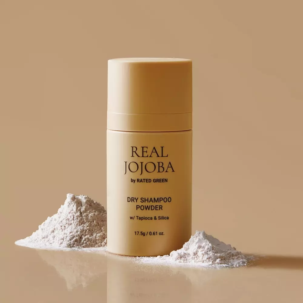Сухий шампунь-пудра Rated Green Real Jojoba Dry Shampoo Powder, 17,5 g