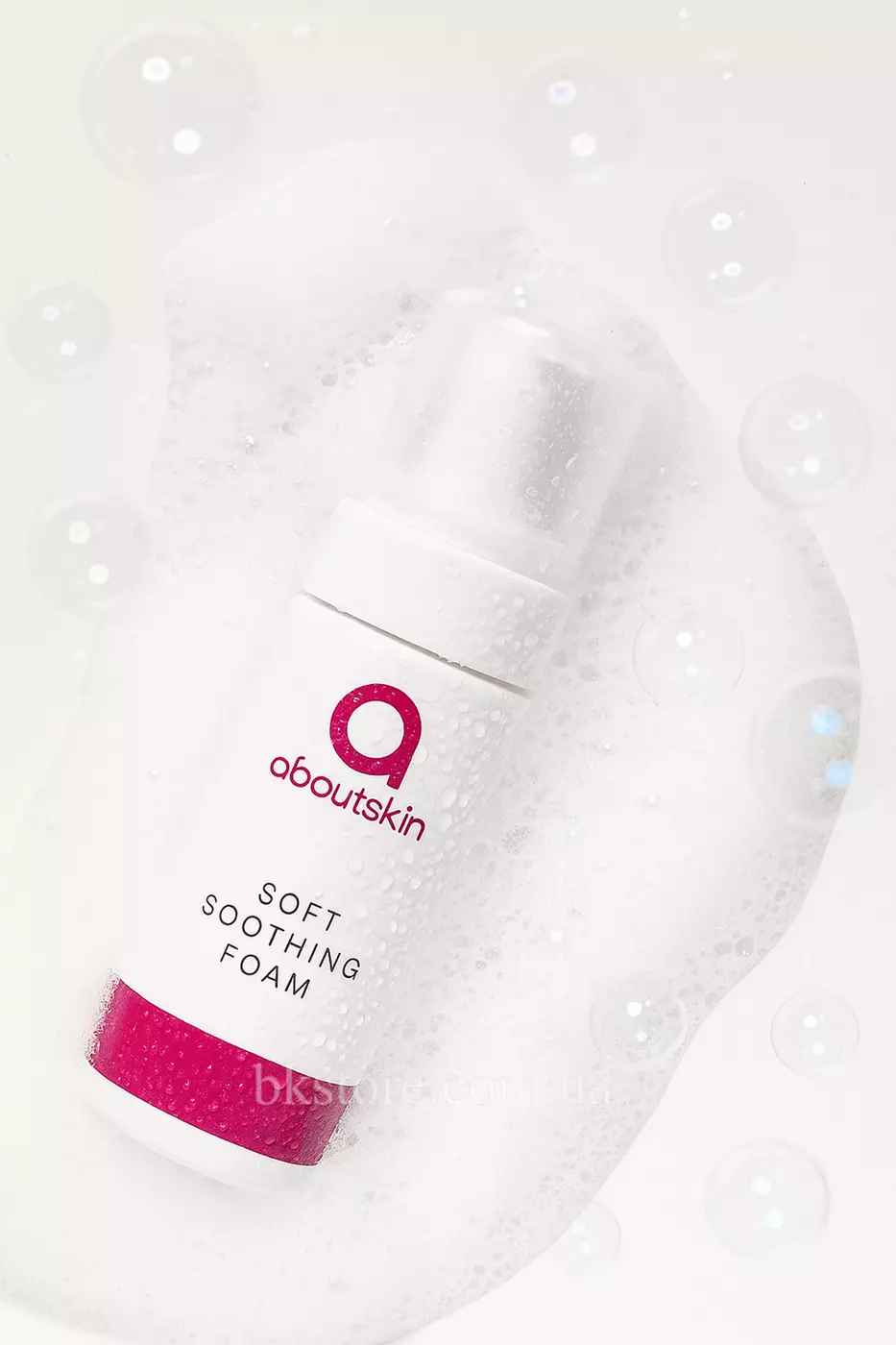 Заспокійлива пінка для вмивання About Skin Soft Soothing Foam, 150 мл