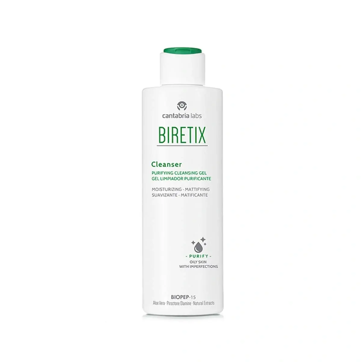Очищуючий гель для шкіри з акне Cantabria Labs Biretix Cleanser Purifying Cleansing Gel, 200 мл