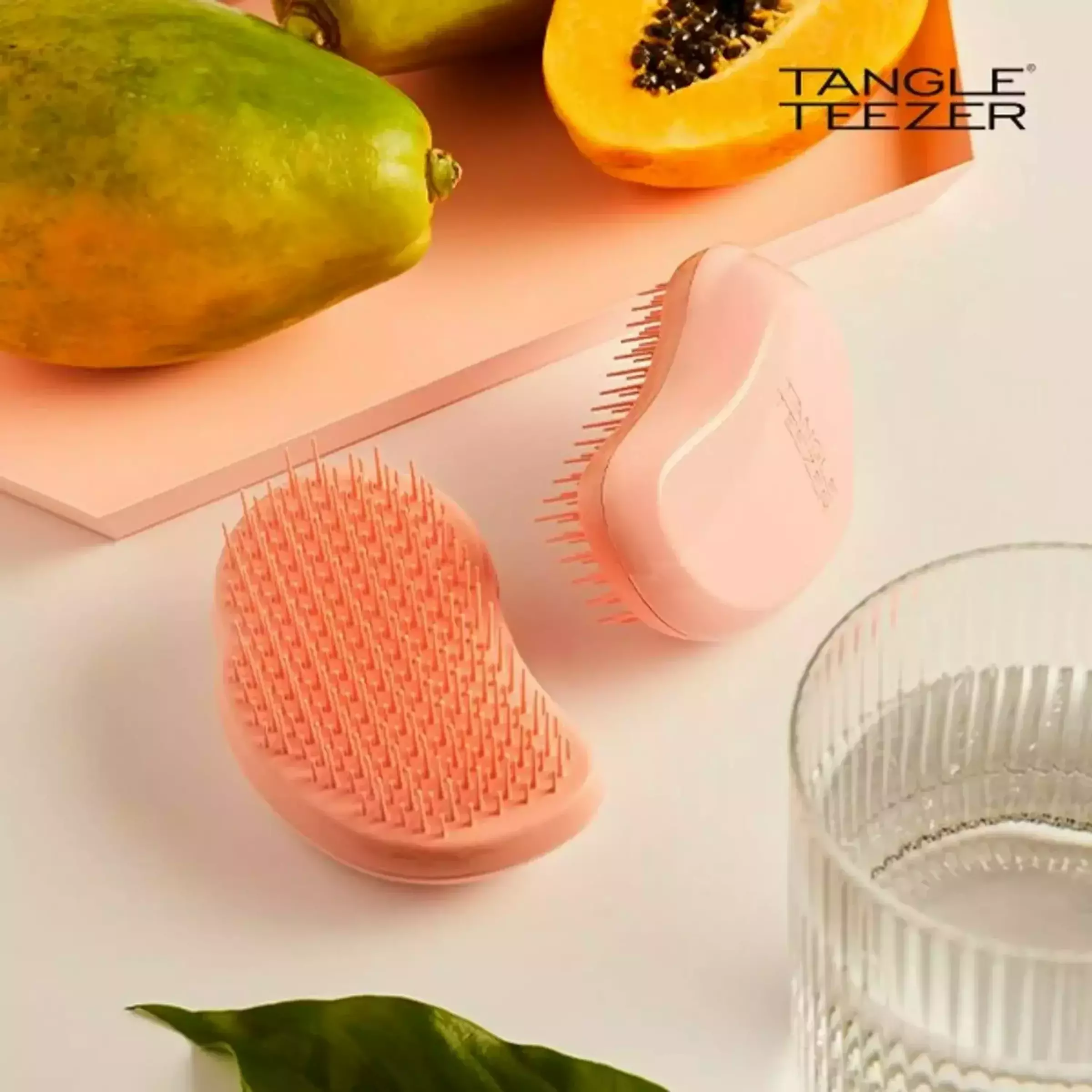 Компактний гребінець TANGLE TEEZER THE ORIGINAL MINI PAPAYA SALAD