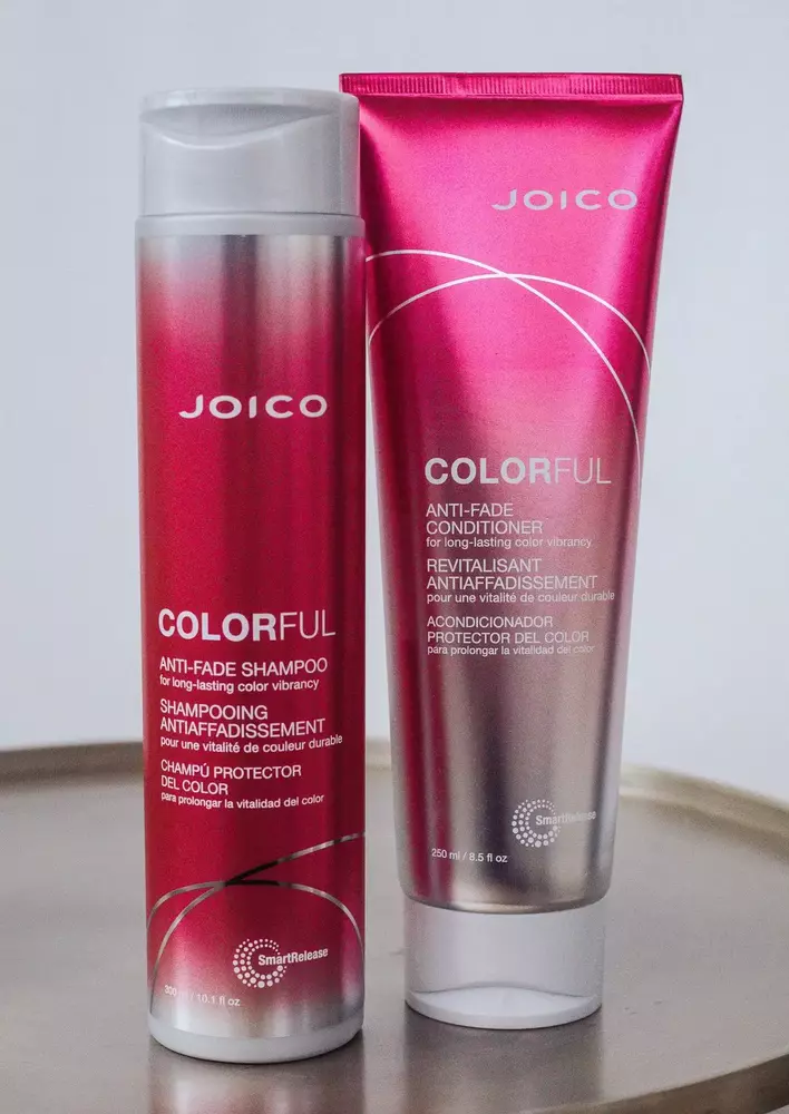 Кондиціонер для збереження кольору та розгладження волосся JOICO COLORFULL ANTI-FADE 