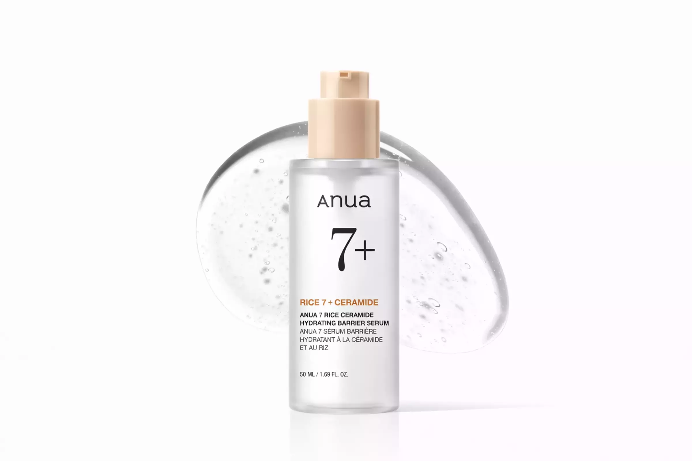 Поживна сироватка з рисовим екстрактом і керамідами Anua 7 Rice Ceramide Hydrating Barrier Serum, 50 ml