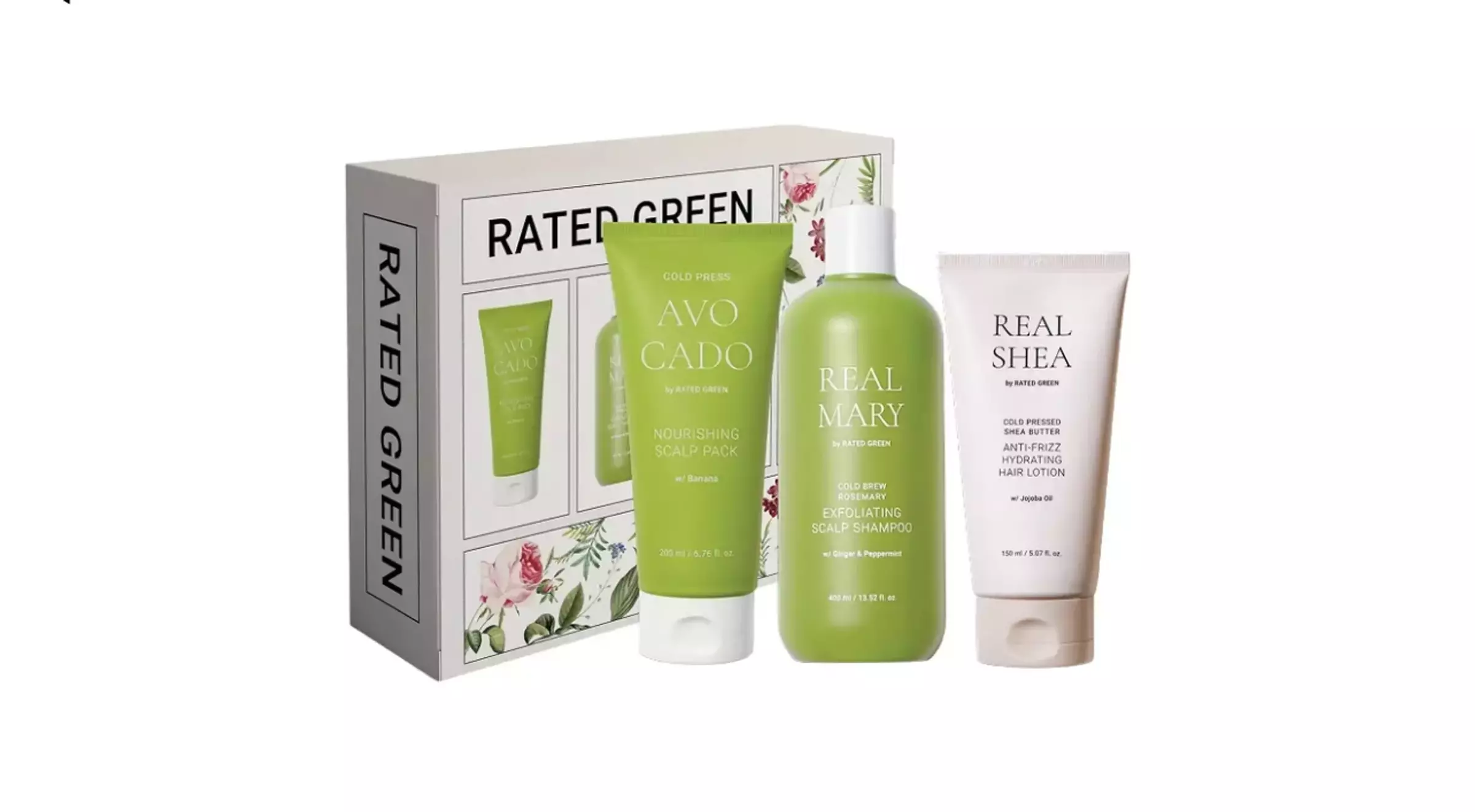 Набір для живлення та відновлення волосся Rated Green Real Mary Set (3 pics)