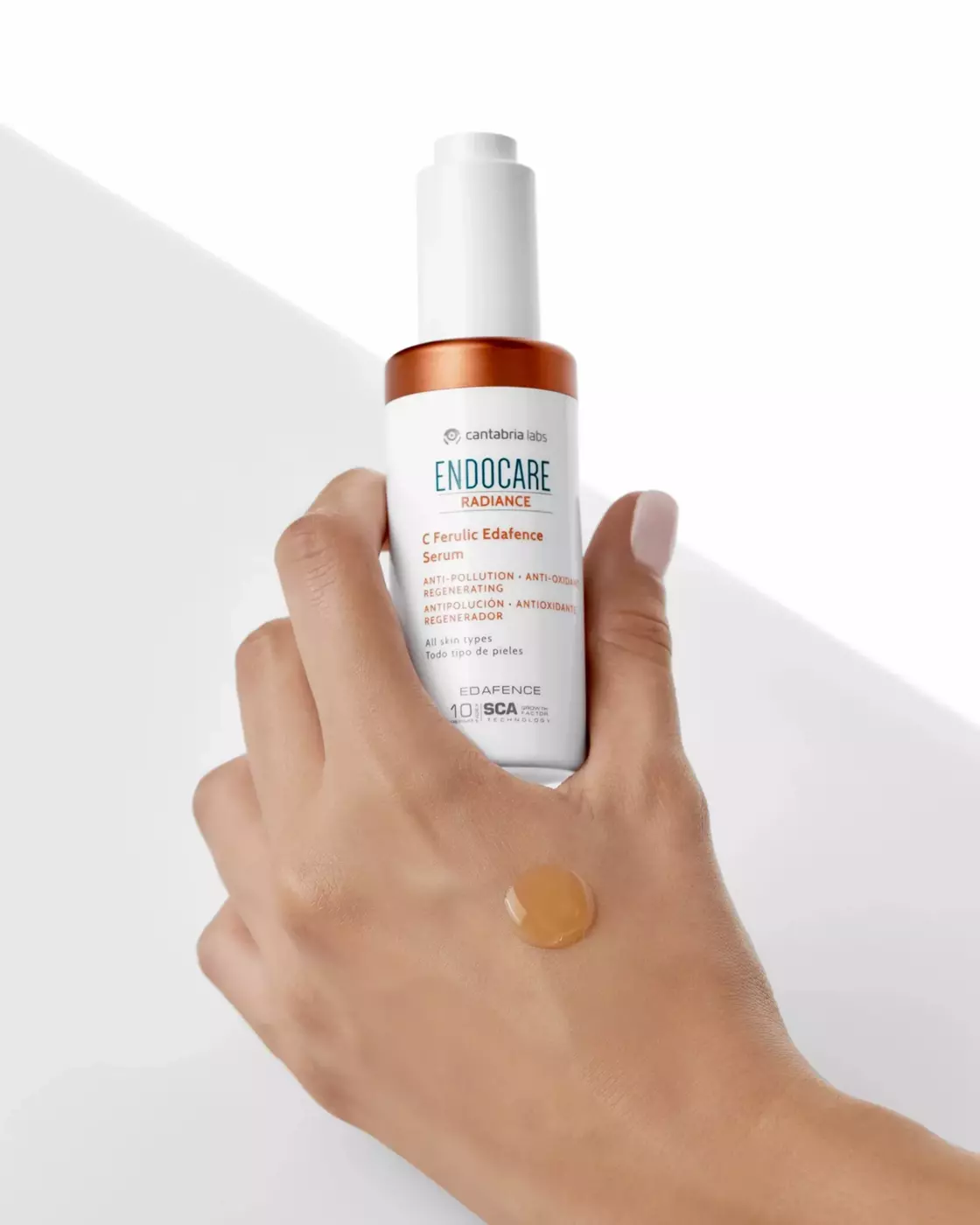 Антиоксидатна регенеруюча сироватка з факторами росту та вітаміном С Cantabria Labs Endocare C Pure Ferulic, 30 мл