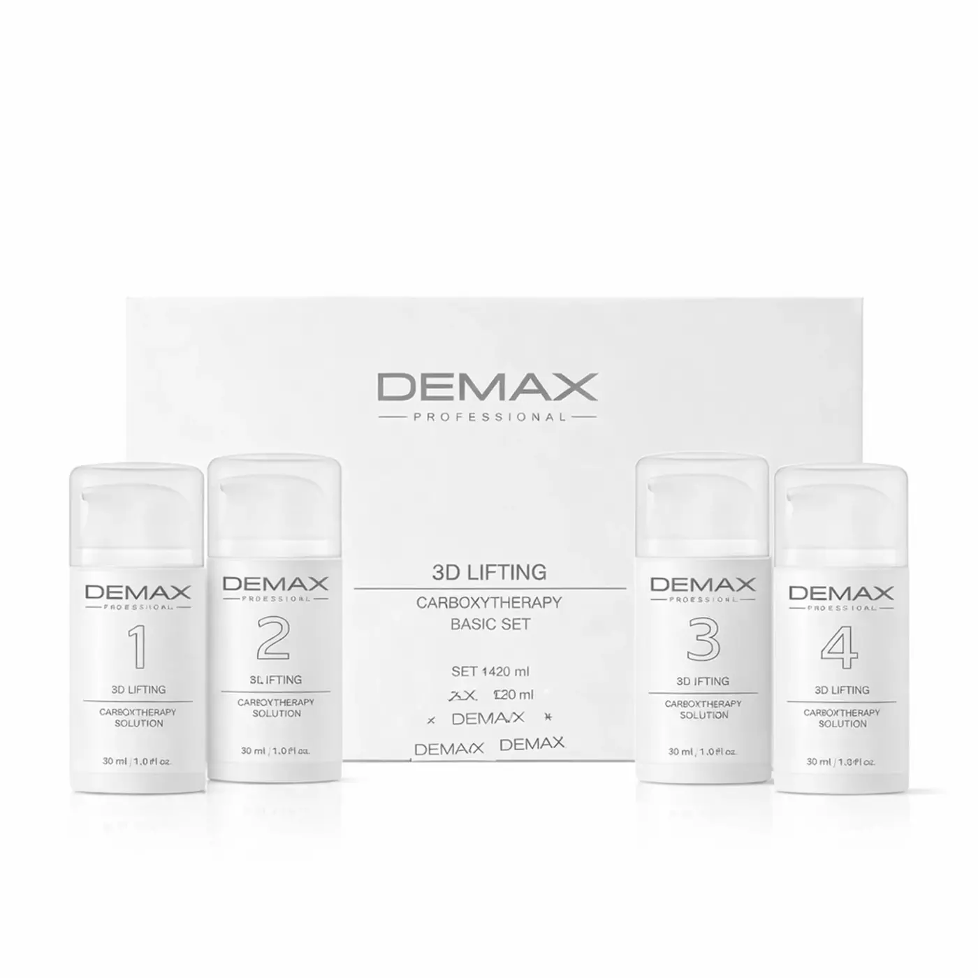 Неінвазивна 3D-ліфтінг-карбоксітерапія DEMAX 3D Lifting Carboxy Therapy (80 ml на 2-3 процедури) 