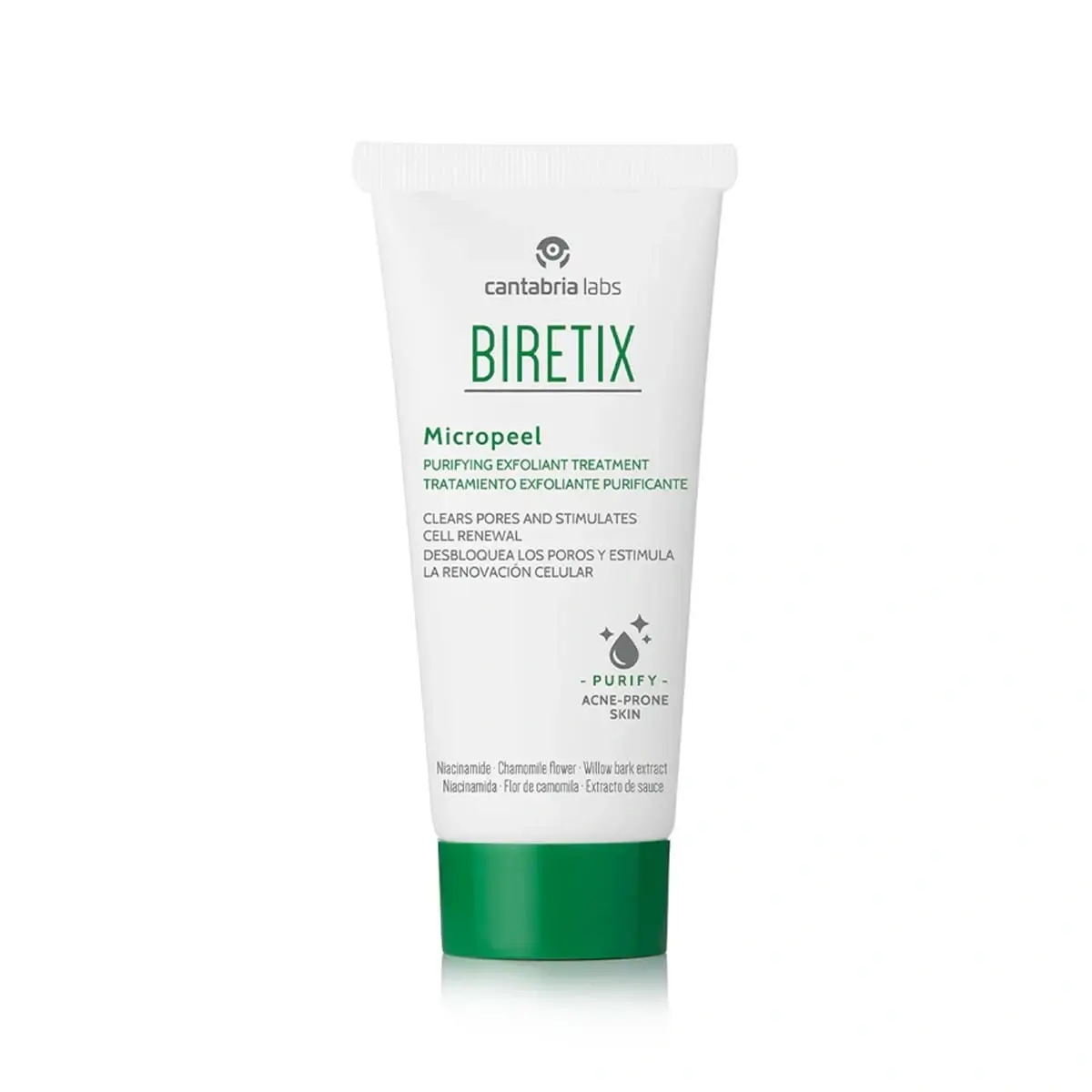 Очищаючий скраб-ексфоліант Cantabria Labs Biretix Micropeel, 50 ml 