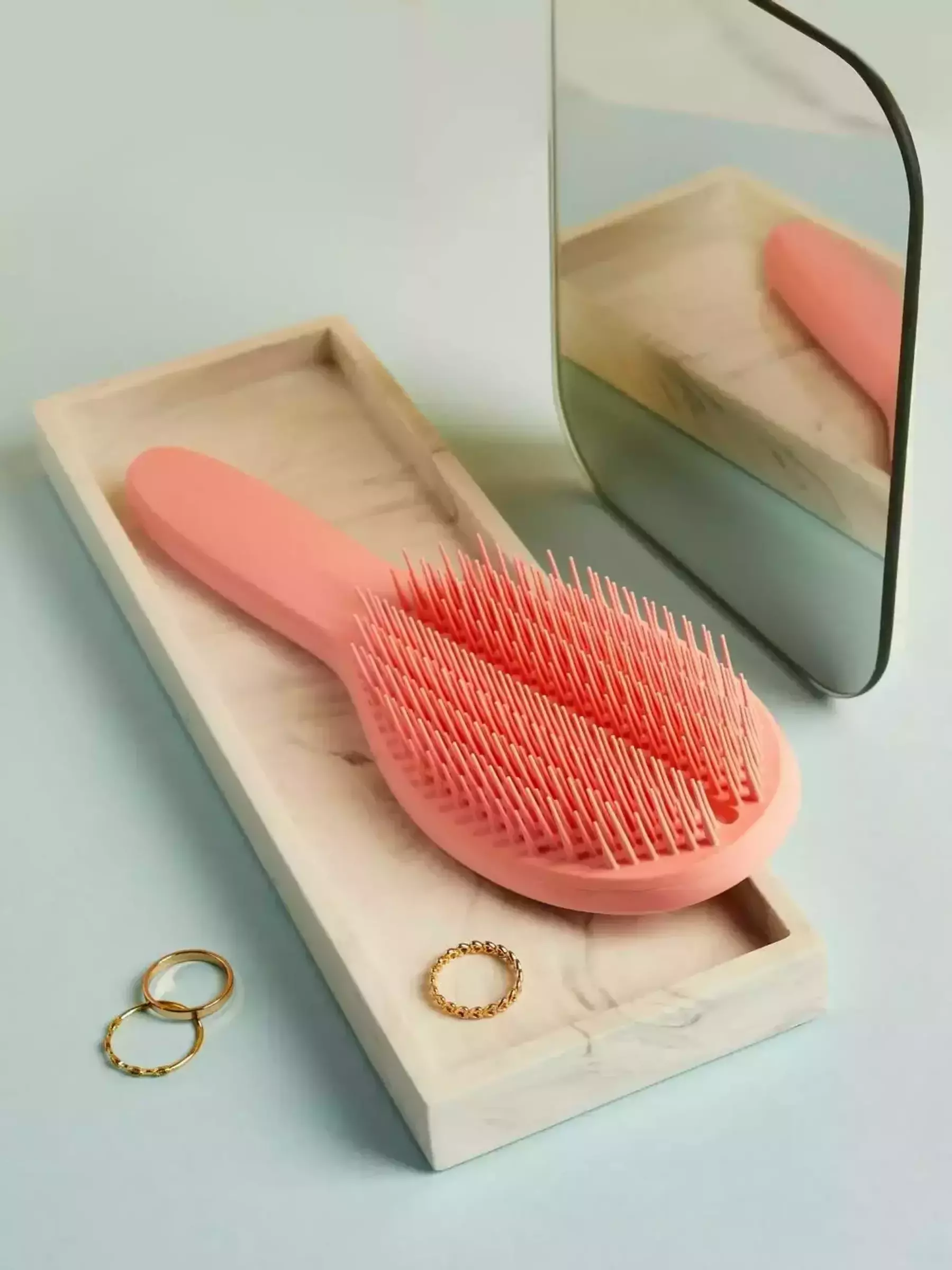 Гребінець для розчісування вологого та сухого волосся TANGLE TEEZER THE ULTIMATE STYLER PEACH GLOW