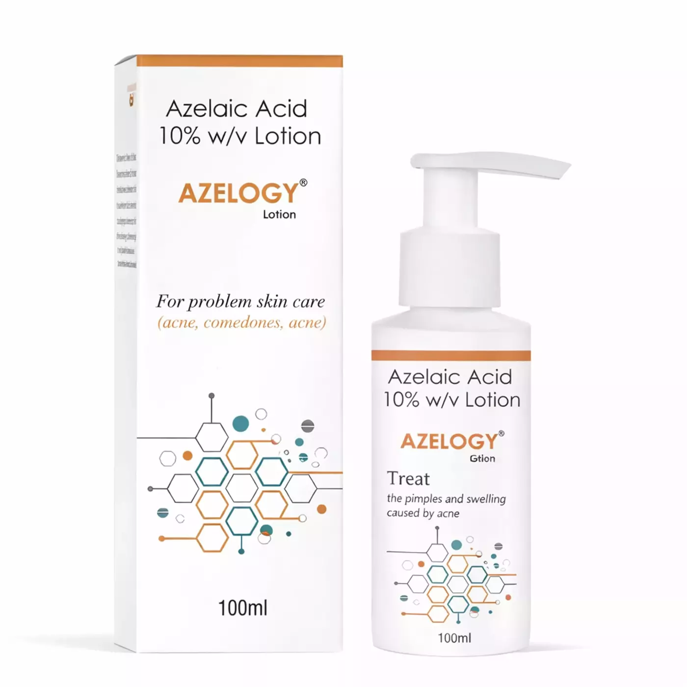Лосьон з азелаїновою кислотою 10% AZELOGY AZELAIC ACID 10% LOTION 
