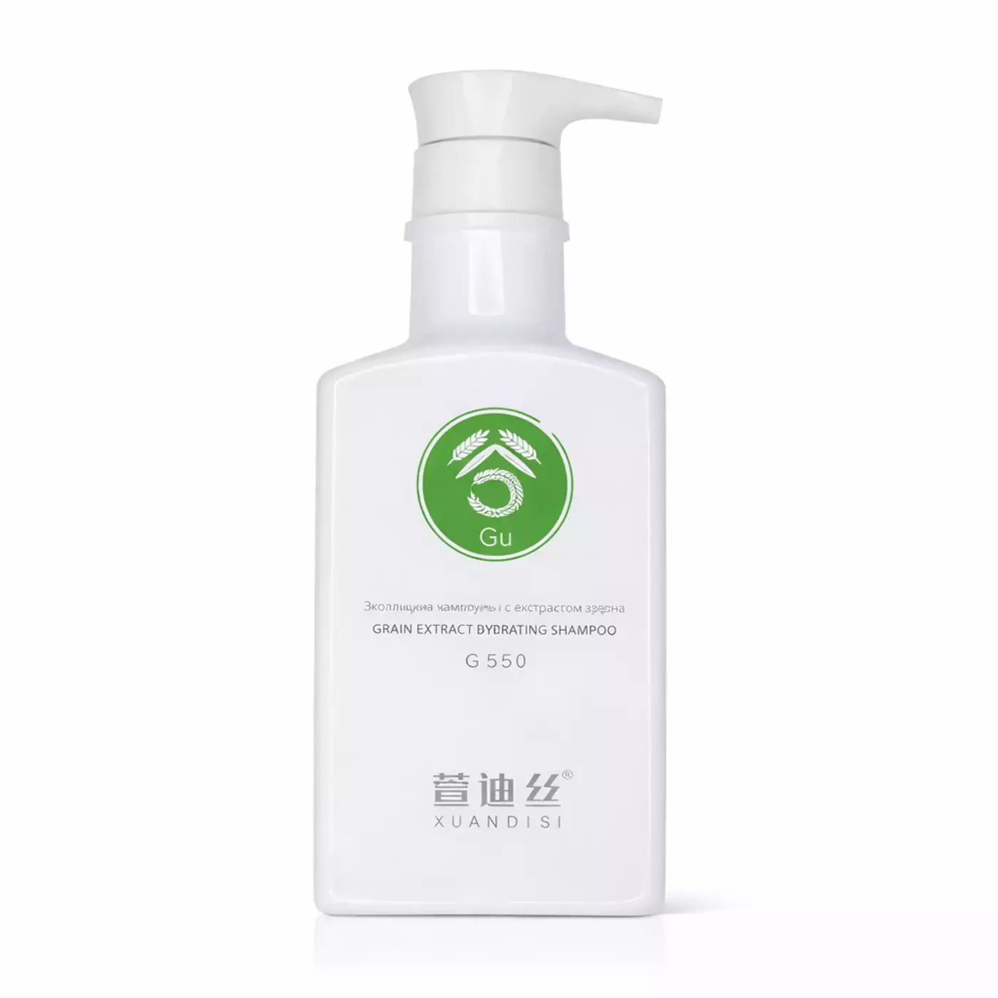 Зволожувальний шампунь з екстрактом зерна XUANDI SI Hydrating Shampoo 550 мл