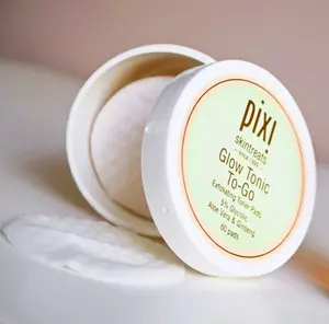Пілінг-диски з 5% гліколевої кислоти PIXI Glow Toniс To-Go, 60 шт. 