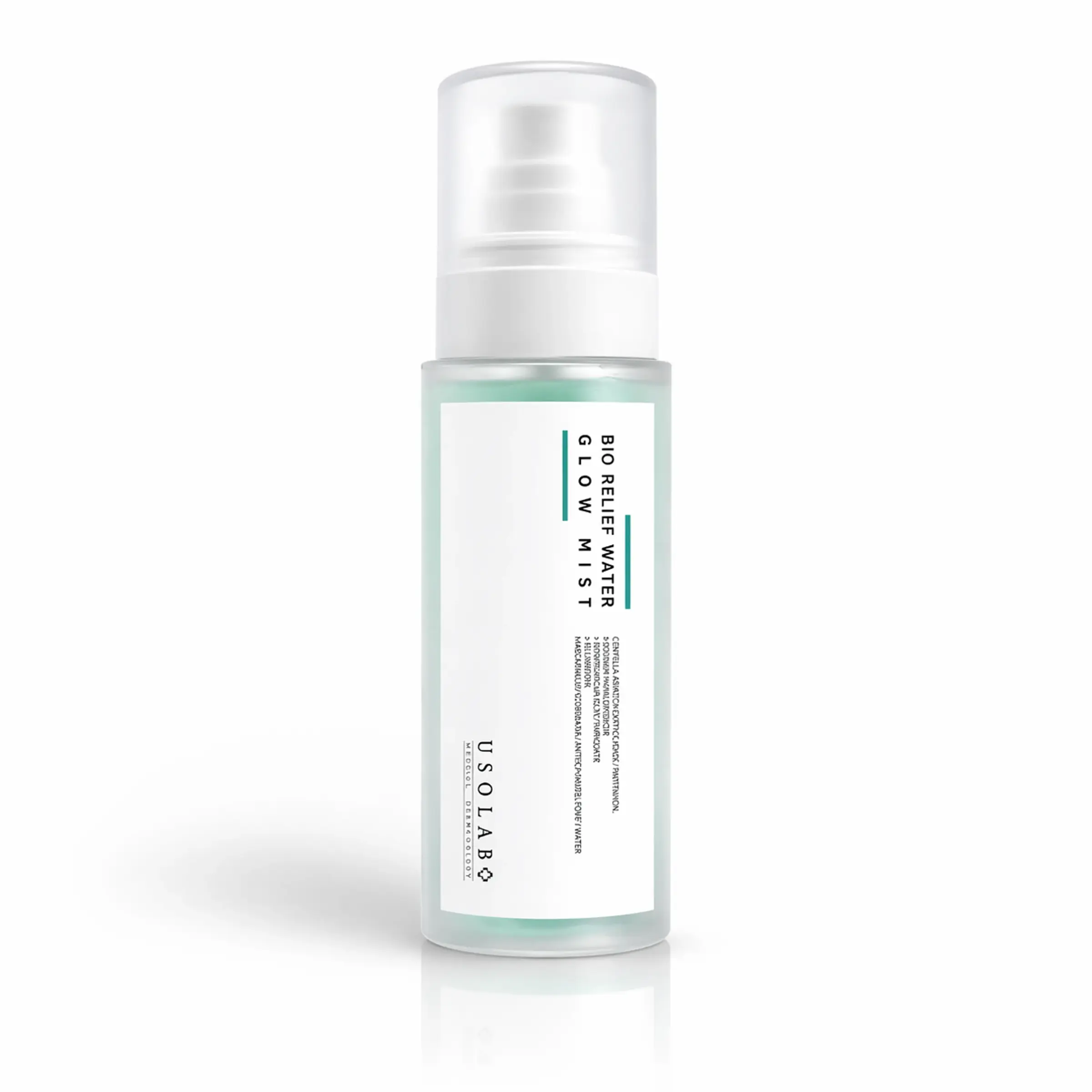 Заспокійливий, освіжаючий та гідратуючий міст USOLAB Bio Relief Water Glow Mist, 100 мл