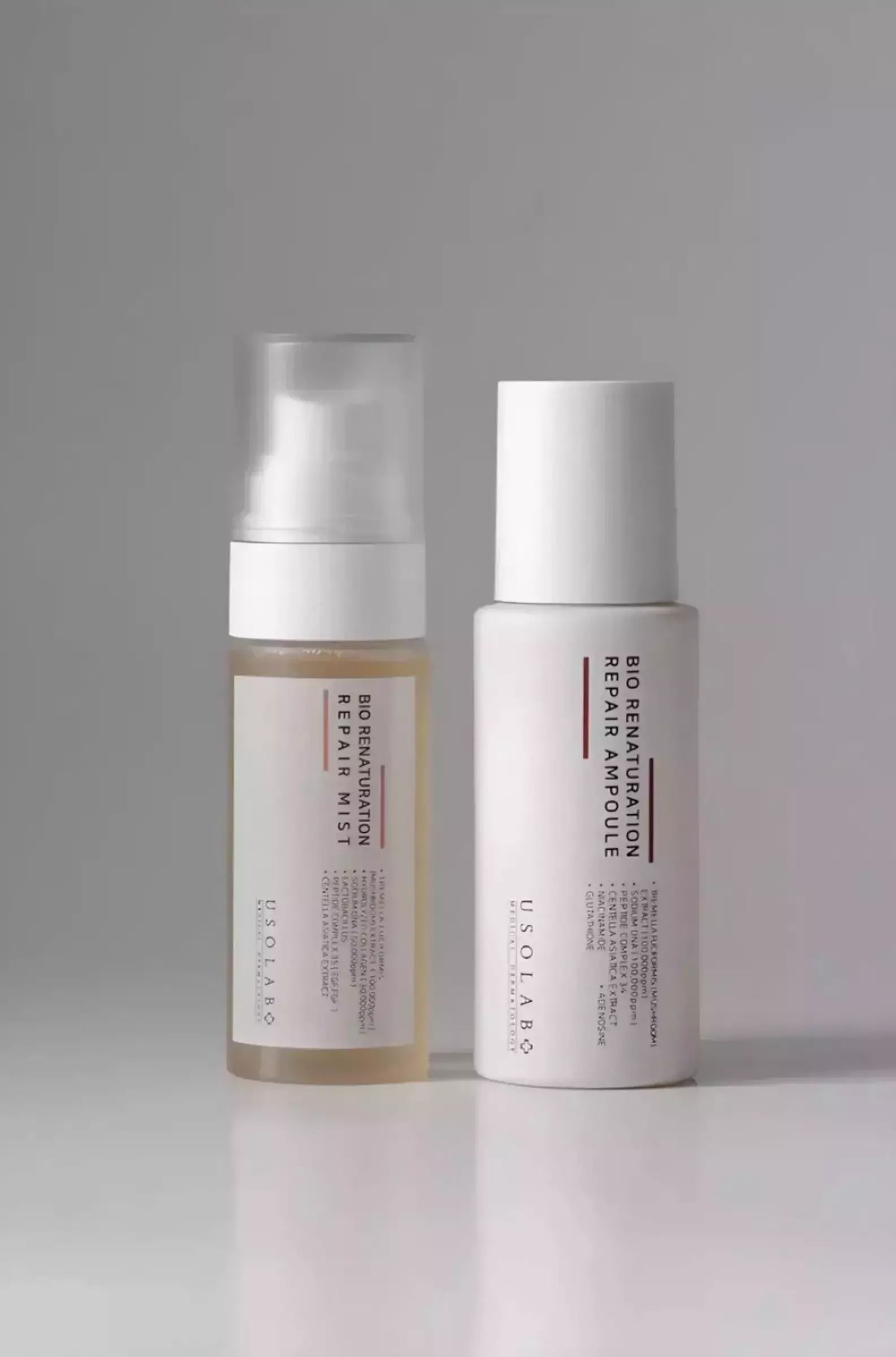 Омолоджуючий та відновлюючий набір USOLAB Repair Set (ампула + міст)