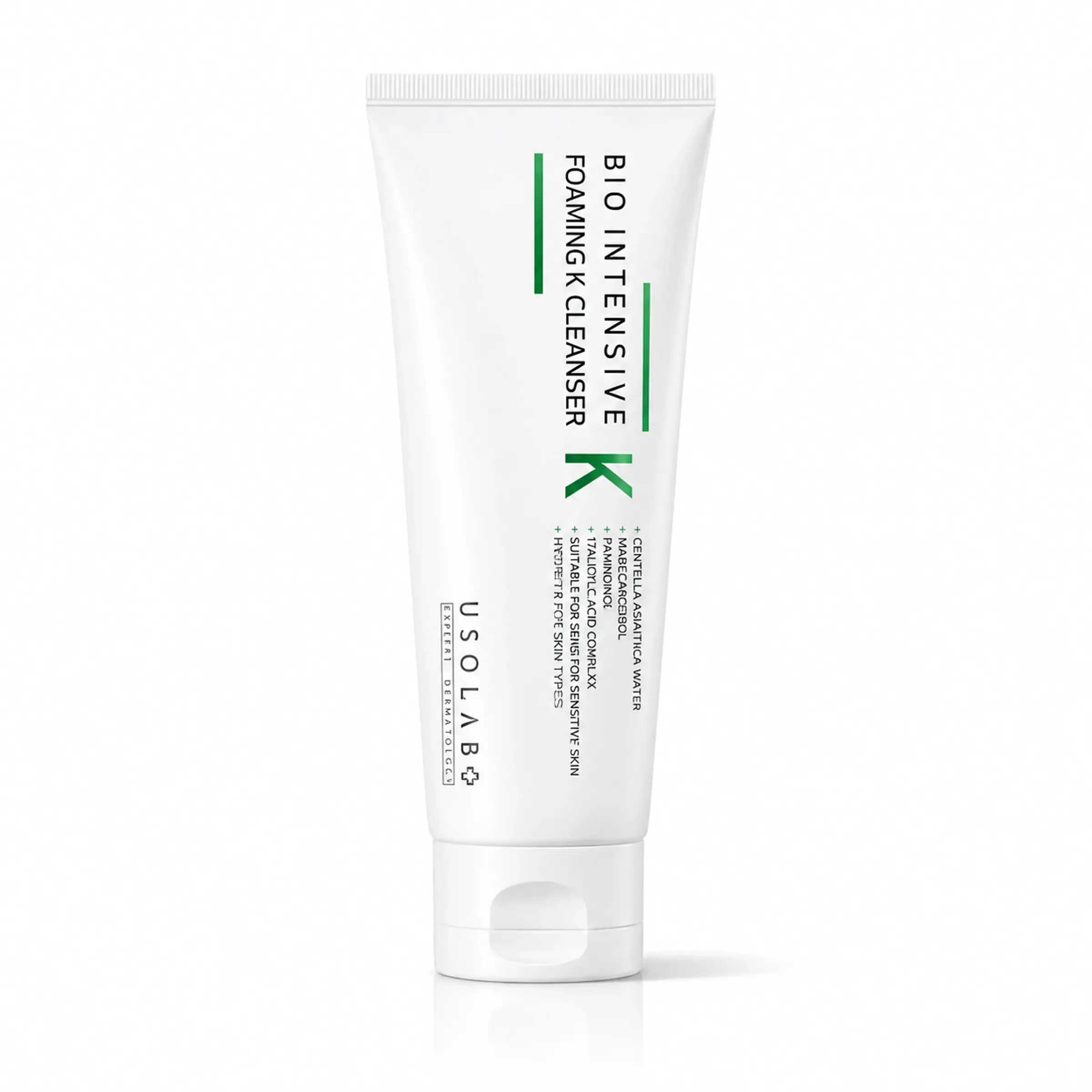 Делікатний засіб для вмивання з вітаміном К Usolab Bio Intensive Foaming K Cleanser, 120 ml